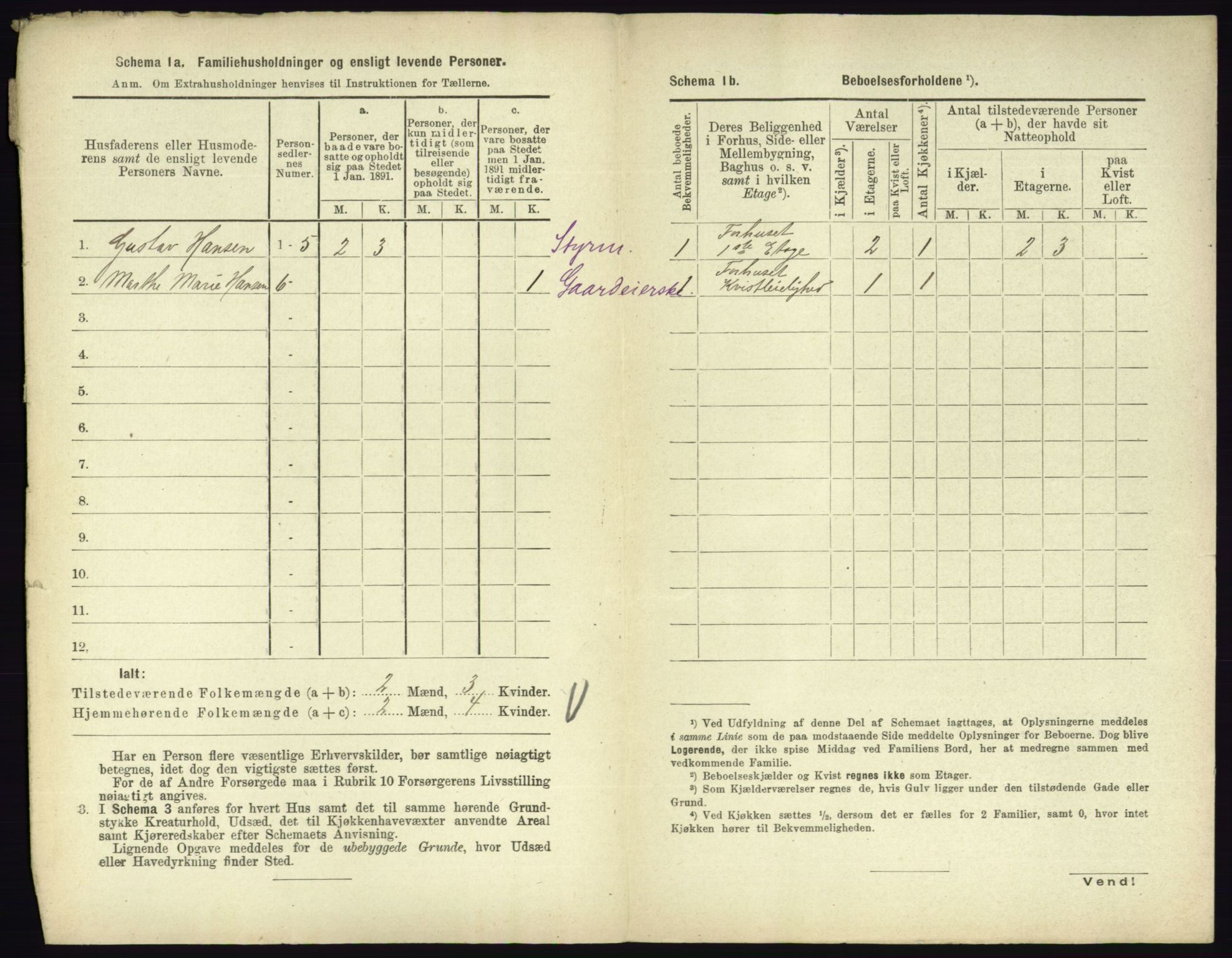 RA, 1891 census for 0705 Tønsberg, 1891, p. 1007