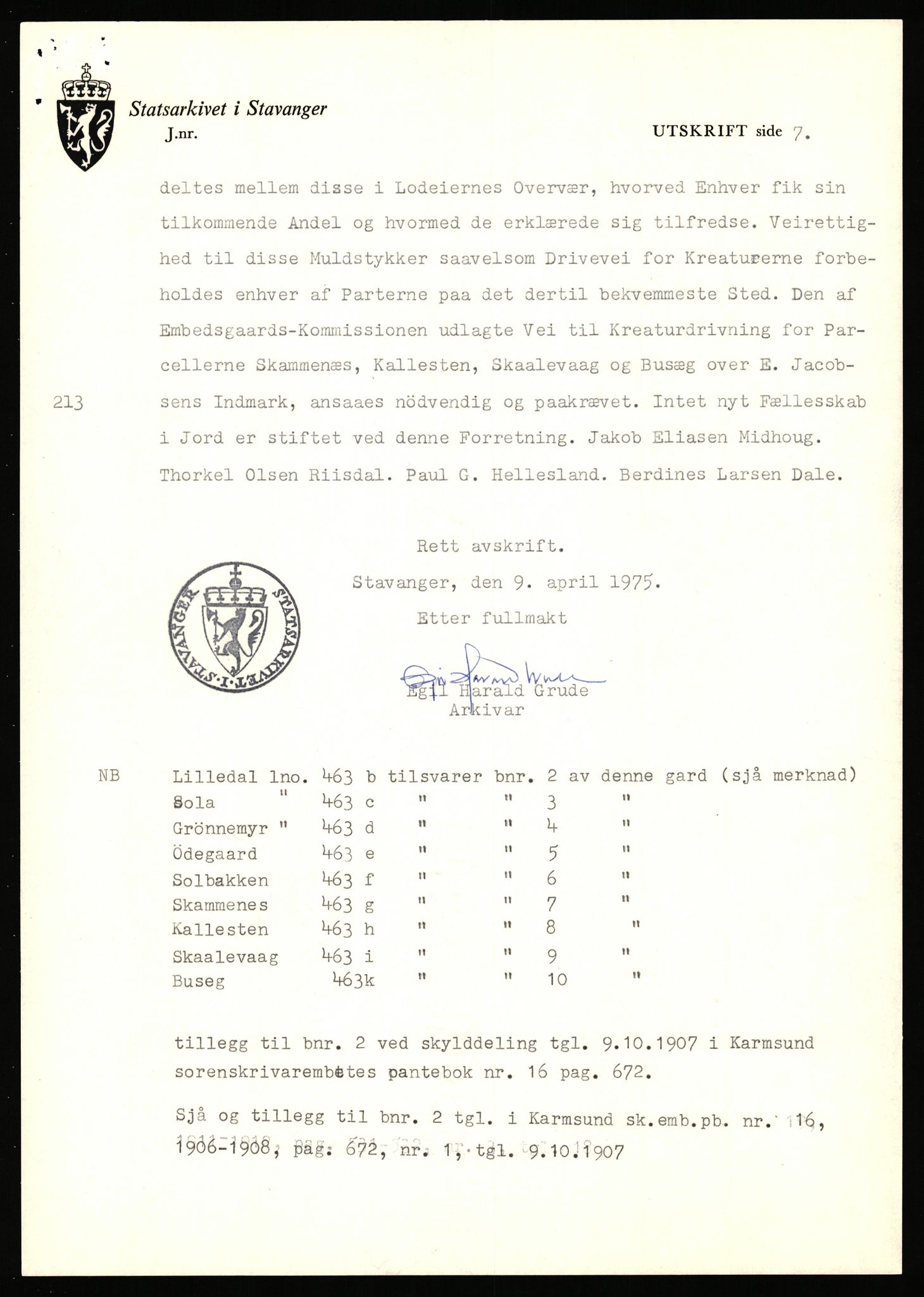 Statsarkivet i Stavanger, AV/SAST-A-101971/03/Y/Yj/L0066: Avskrifter sortert etter gårdsnavn: Pedersro - Prestegården i Suldal, 1750-1930, p. 600