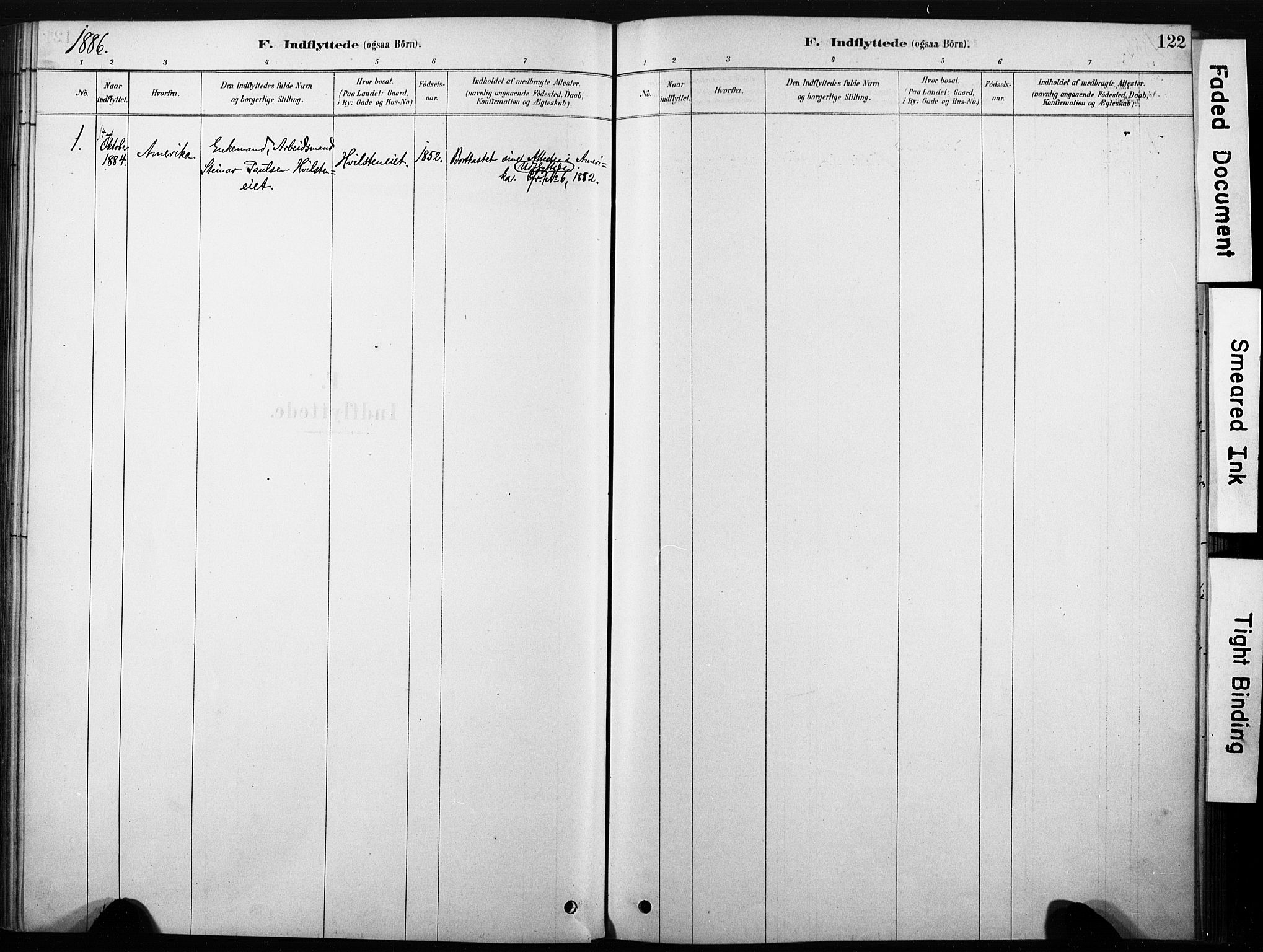 Nore kirkebøker, SAKO/A-238/F/Fb/L0001: Parish register (official) no. II 1, 1878-1886, p. 122