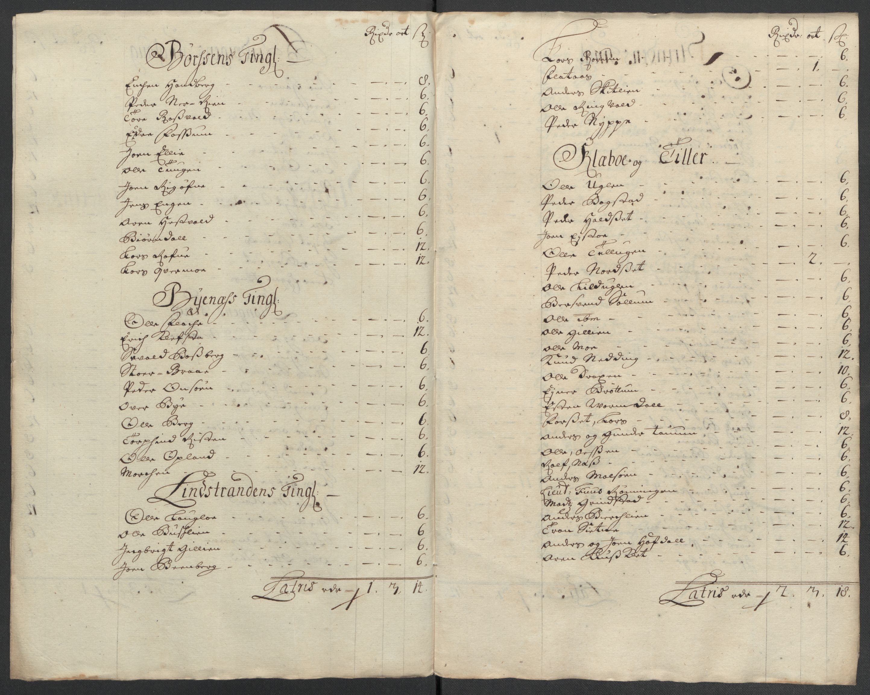 Rentekammeret inntil 1814, Reviderte regnskaper, Fogderegnskap, RA/EA-4092/R61/L4109: Fogderegnskap Strinda og Selbu, 1704-1706, p. 546