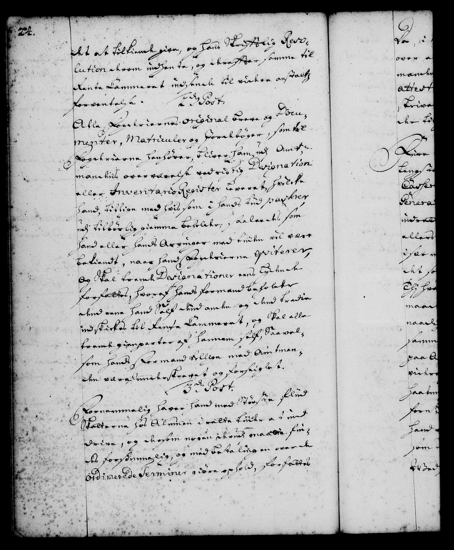 Rentekammeret, Kammerkanselliet, RA/EA-3111/G/Gg/Ggi/L0001: Norsk instruksjonsprotokoll med register (merket RK 53.34), 1720-1729, p. 24