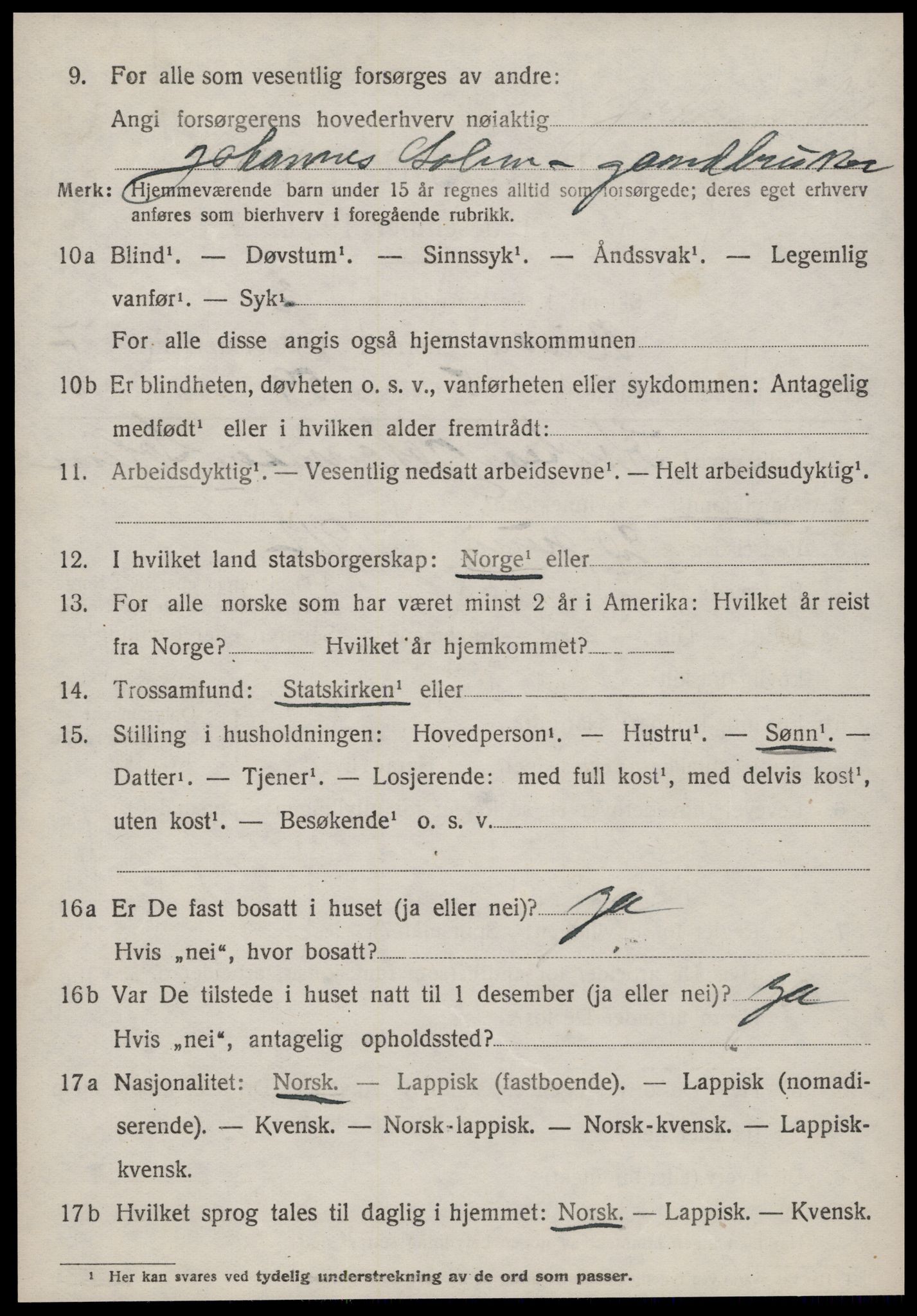 SAT, 1920 census for Rissa, 1920, p. 4840