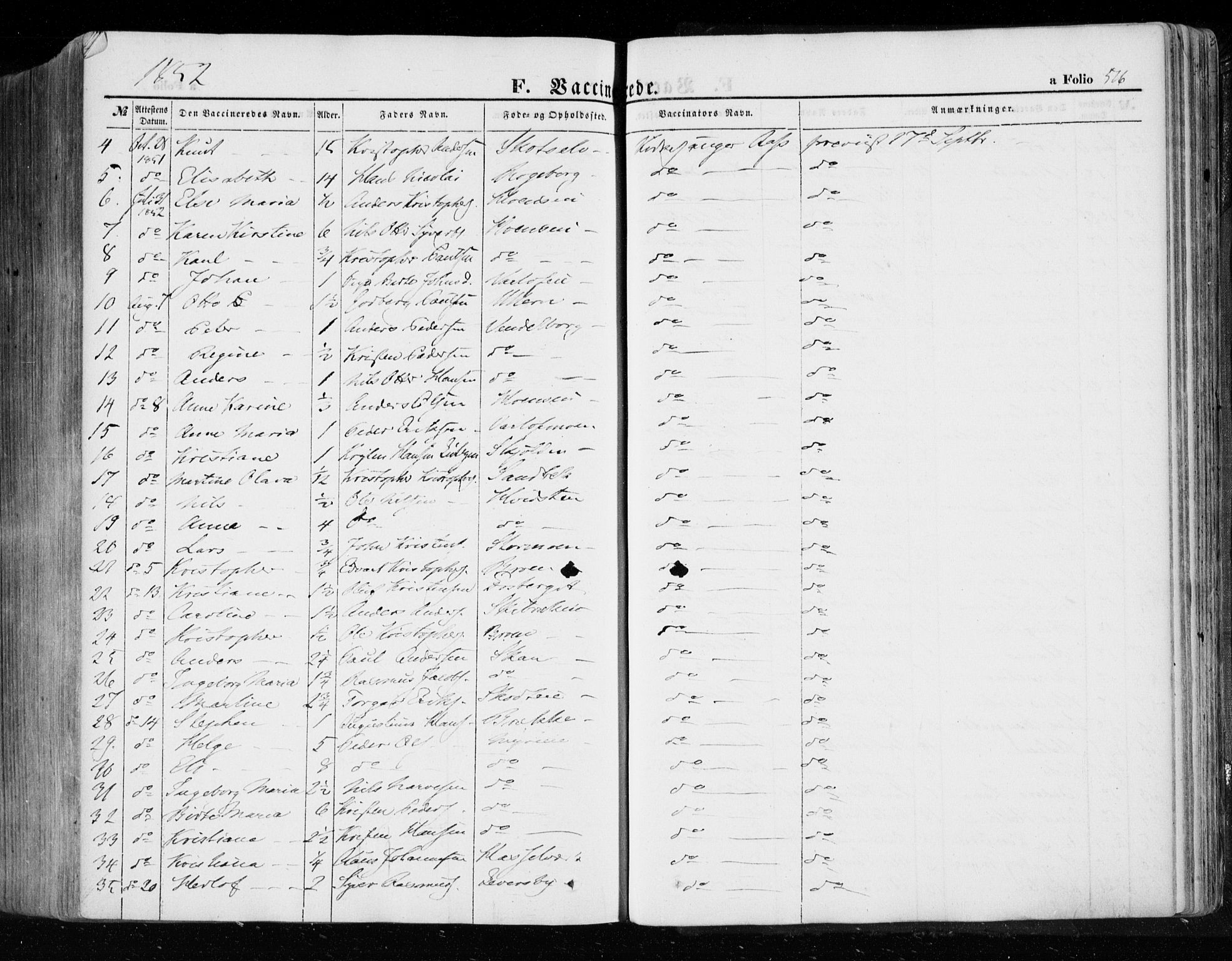 Eiker kirkebøker, AV/SAKO-A-4/F/Fa/L0014: Parish register (official) no. I 14, 1846-1854, p. 516