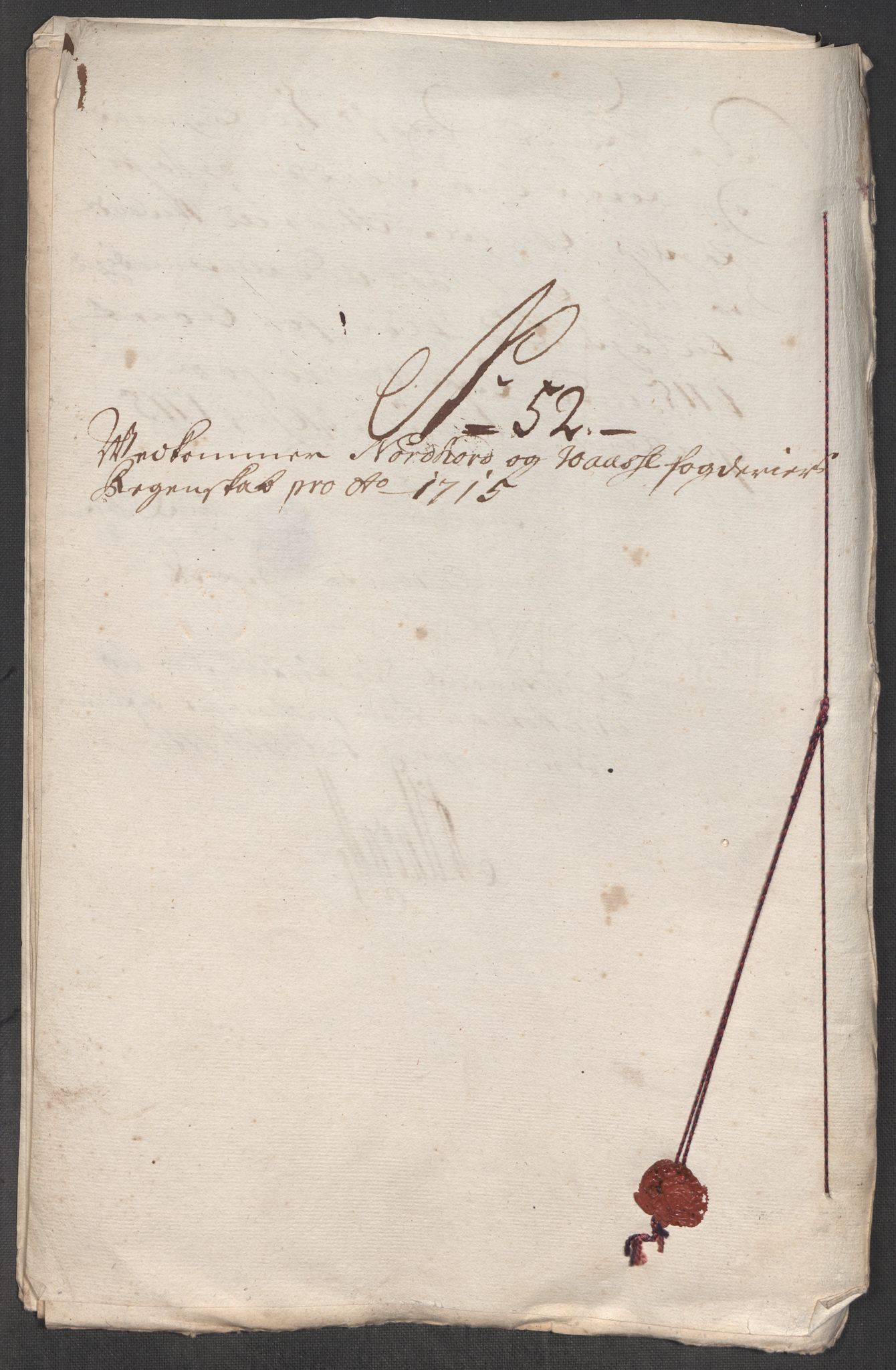 Rentekammeret inntil 1814, Reviderte regnskaper, Fogderegnskap, AV/RA-EA-4092/R51/L3198: Fogderegnskap Nordhordland og Voss, 1715, p. 200