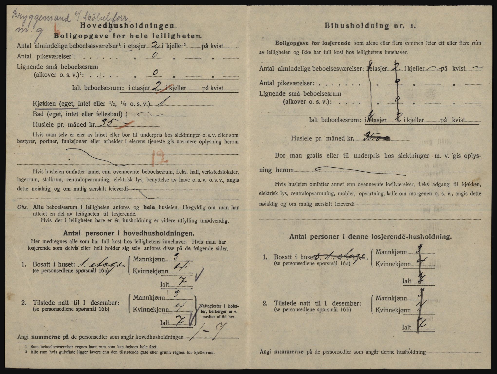 SATØ, 1920 census for Tromsø, 1920, p. 4116