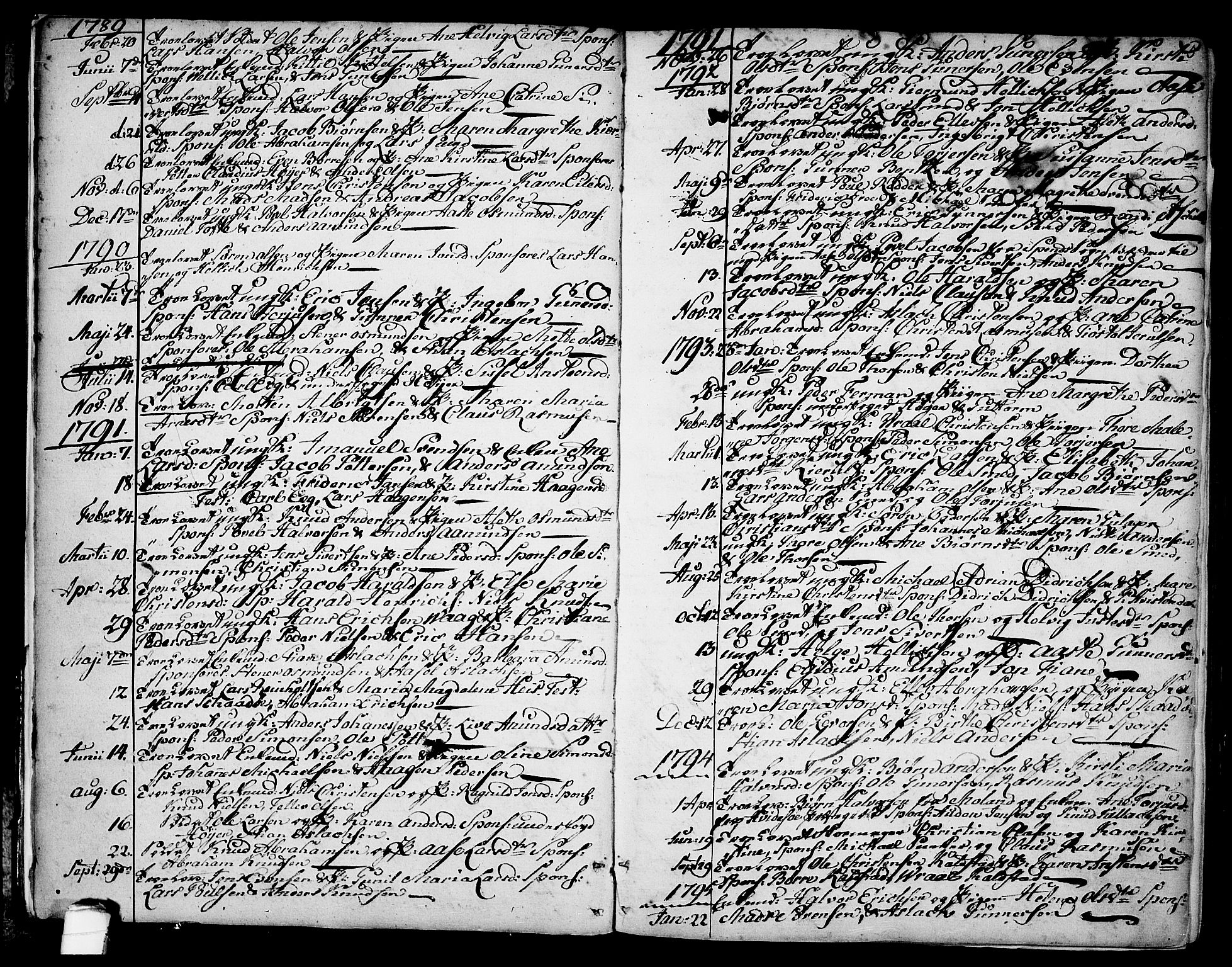 Kragerø kirkebøker, SAKO/A-278/F/Fa/L0002: Parish register (official) no. 2, 1767-1802, p. 5