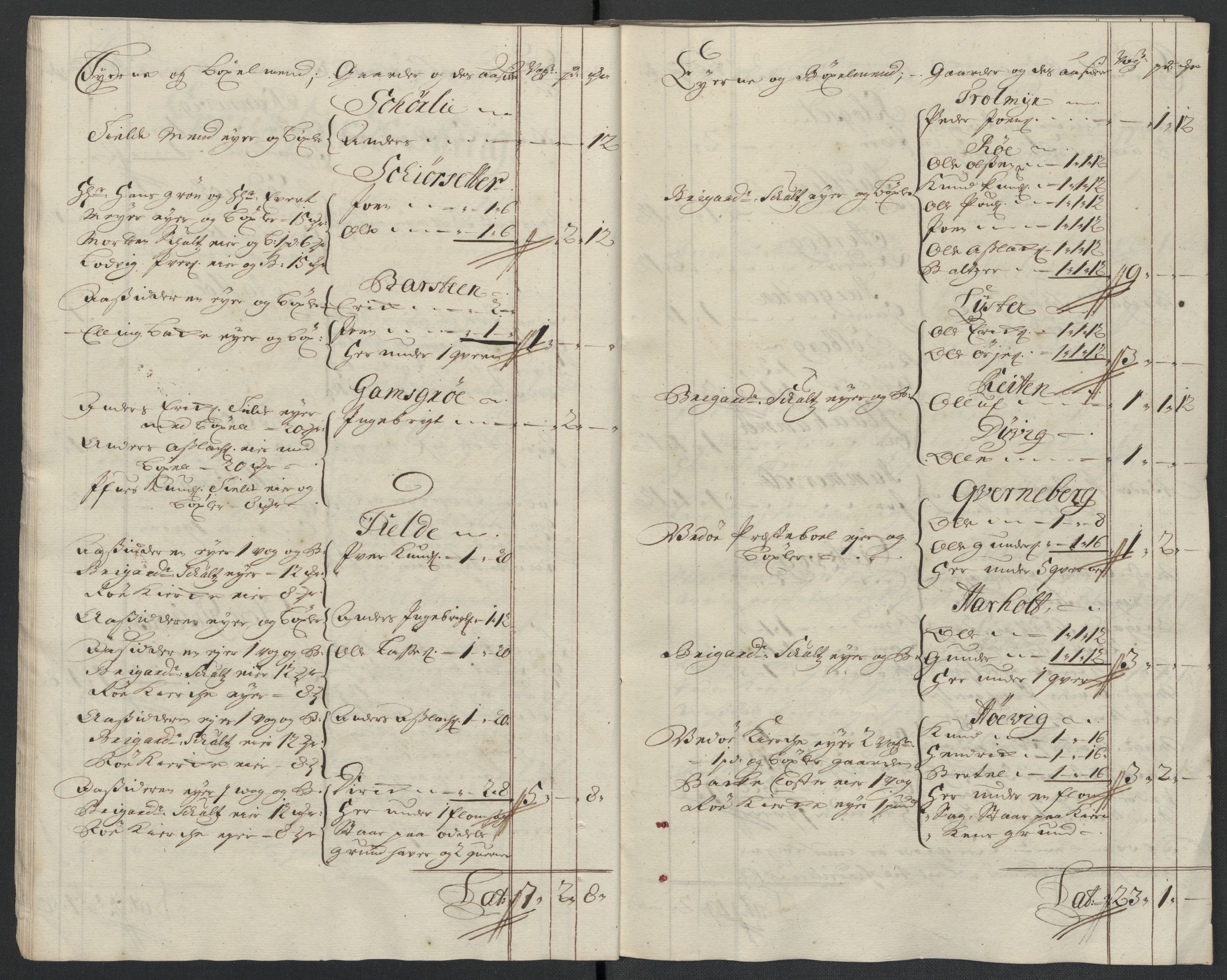 Rentekammeret inntil 1814, Reviderte regnskaper, Fogderegnskap, AV/RA-EA-4092/R55/L3656: Fogderegnskap Romsdal, 1703-1705, p. 178