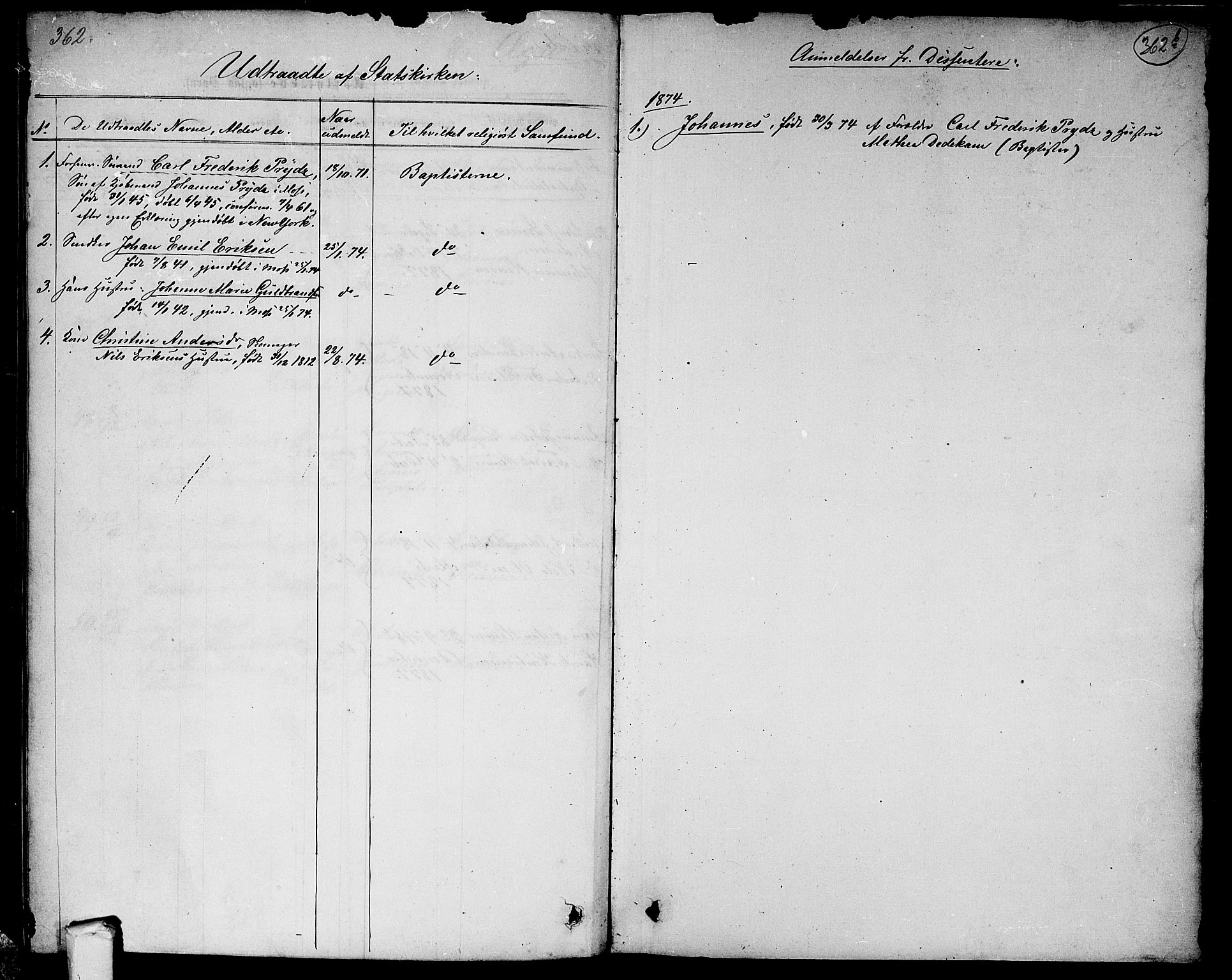Moss prestekontor Kirkebøker, SAO/A-2003/G/Ga/L0004: Parish register (copy) no.  I 4, 1869-1877, p. 362