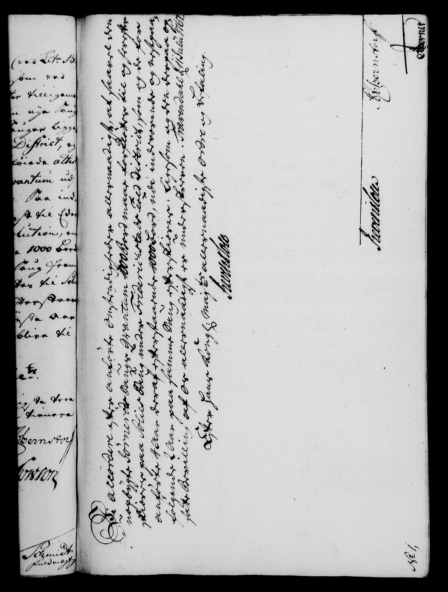 Rentekammeret, Kammerkanselliet, RA/EA-3111/G/Gf/Gfa/L0049: Norsk relasjons- og resolusjonsprotokoll (merket RK 52.49), 1767, p. 172