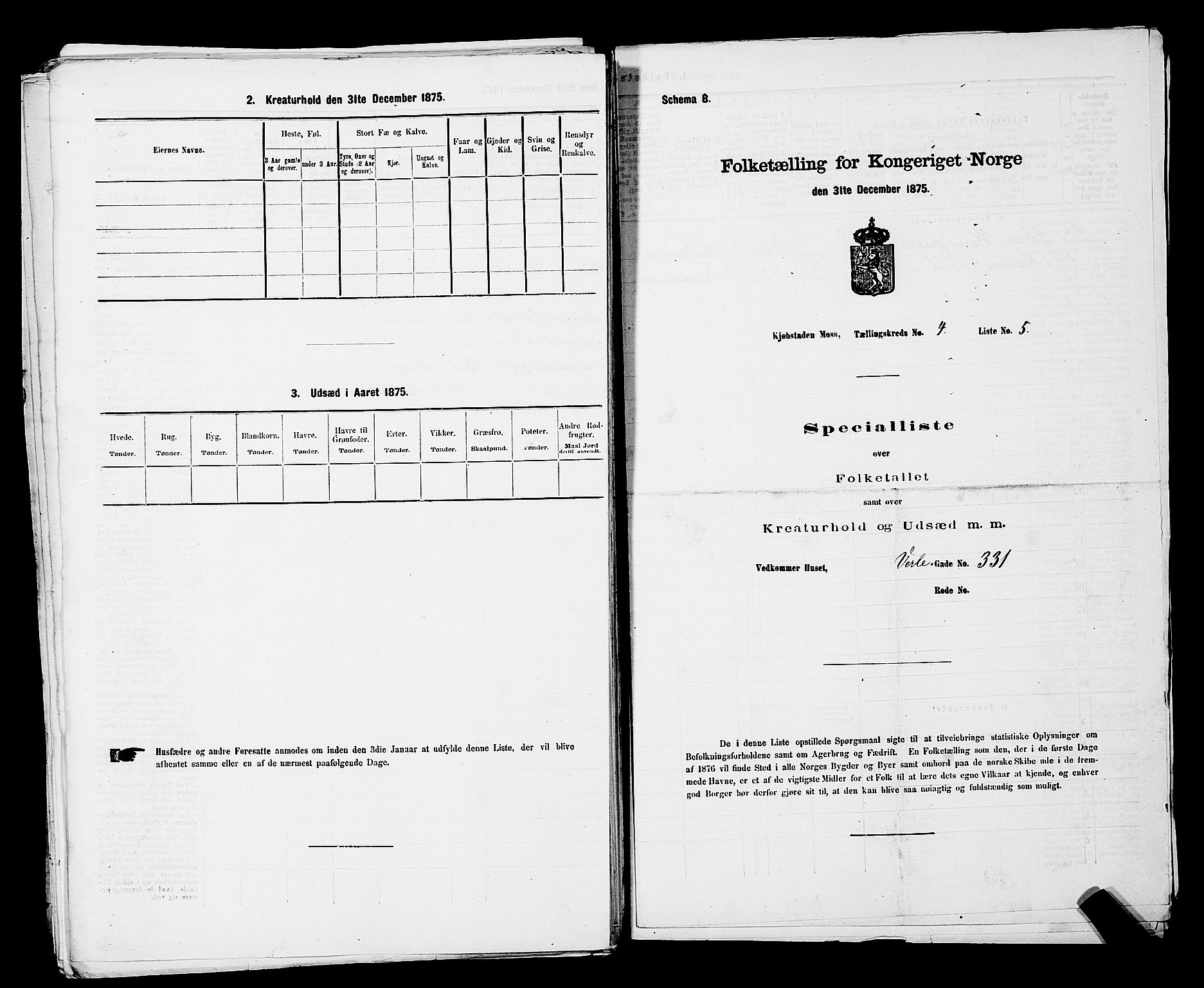 RA, 1875 census for 0104B Moss/Moss, 1875, p. 800