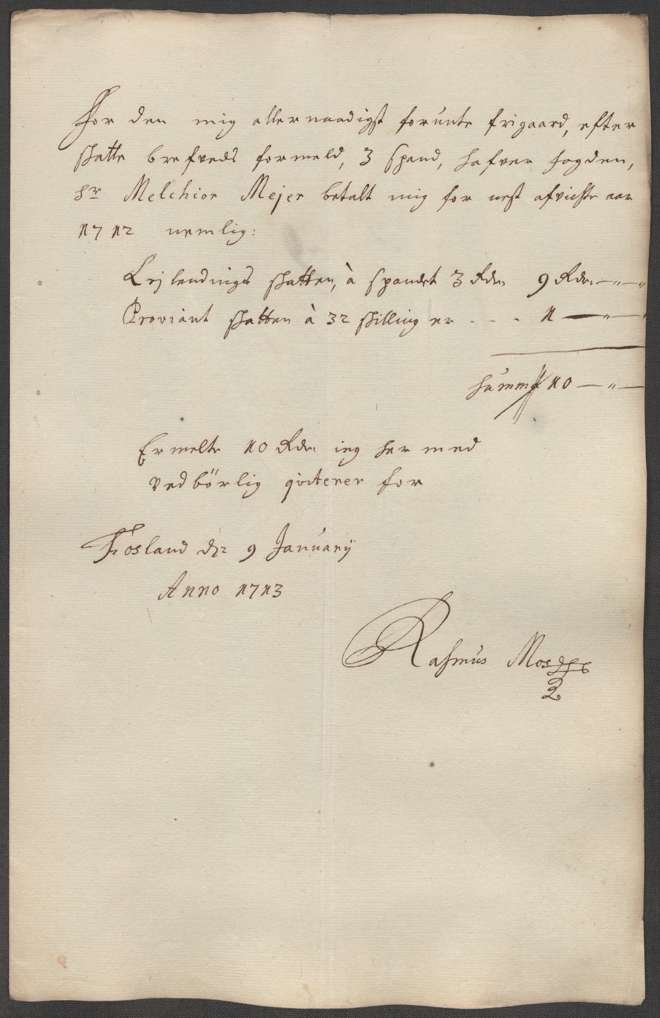 Rentekammeret inntil 1814, Reviderte regnskaper, Fogderegnskap, AV/RA-EA-4092/R64/L4433: Fogderegnskap Namdal, 1712, p. 196