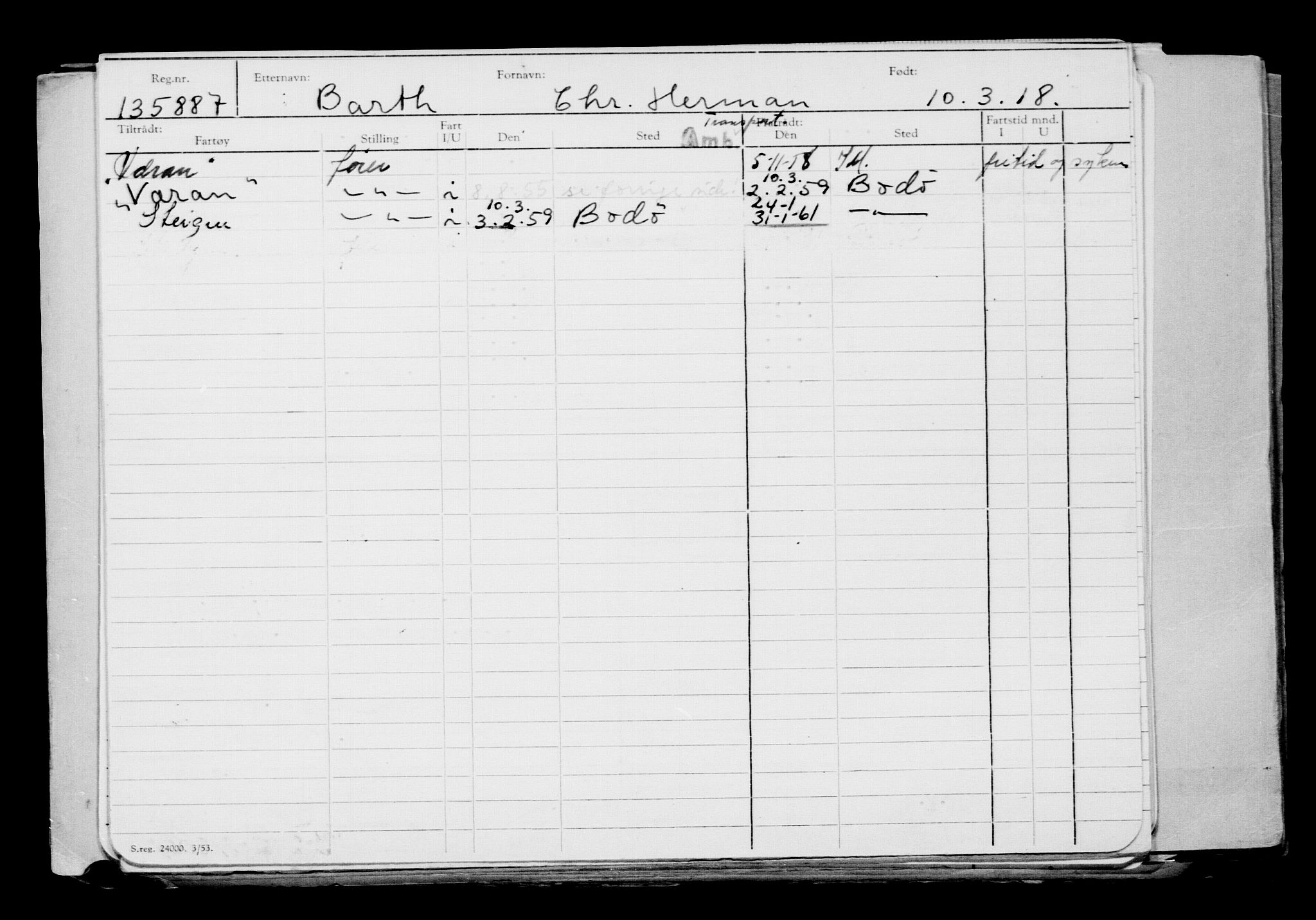 Direktoratet for sjømenn, AV/RA-S-3545/G/Gb/L0156: Hovedkort, 1918, p. 211