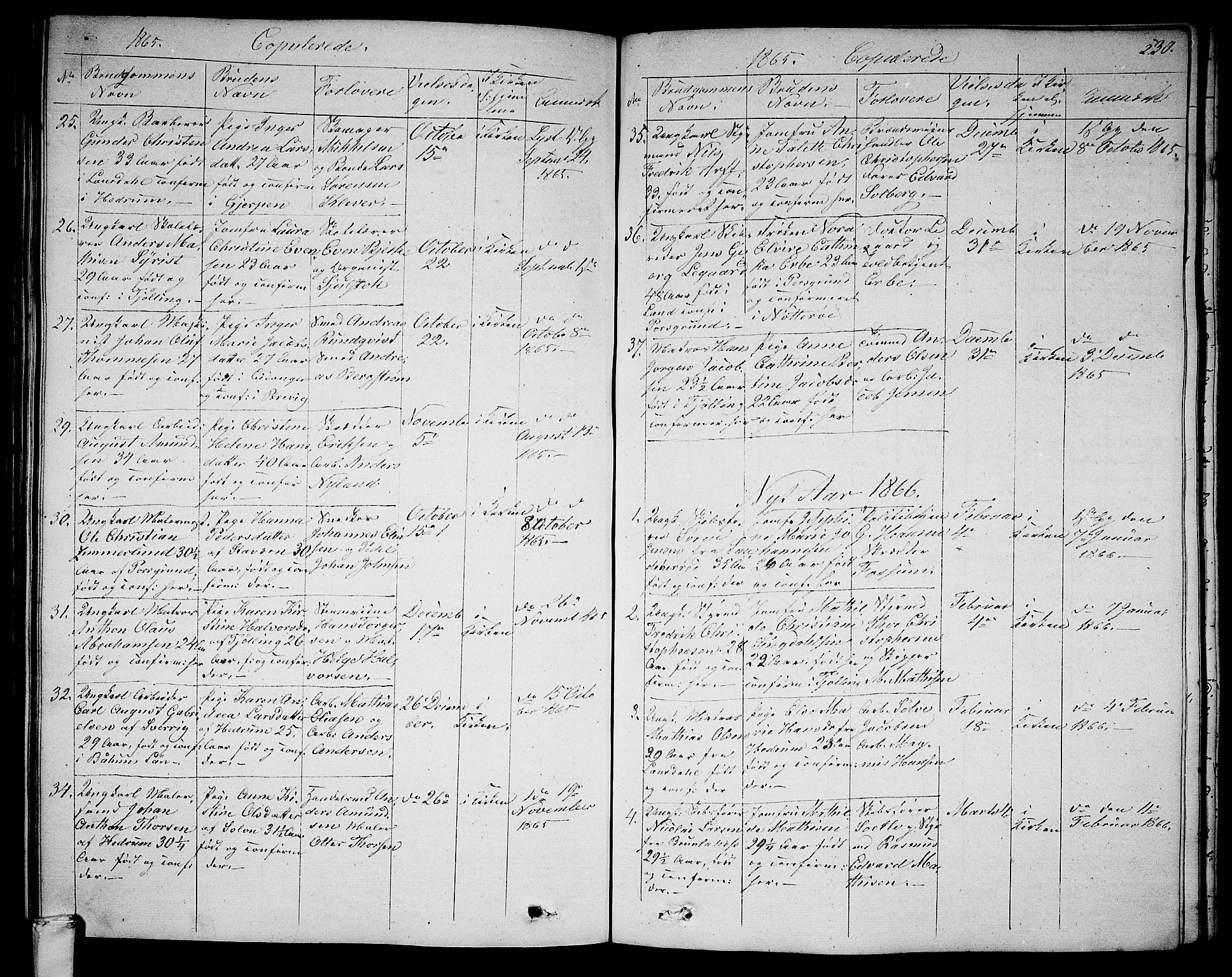 Larvik kirkebøker, AV/SAKO-A-352/G/Ga/L0003b: Parish register (copy) no. I 3B, 1830-1870, p. 530