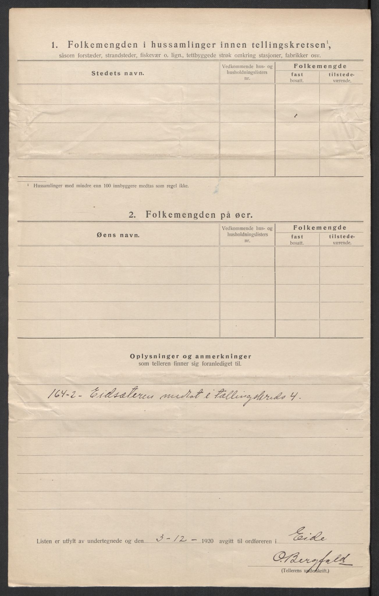 SAT, 1920 census for Eid (MR), 1920, p. 17