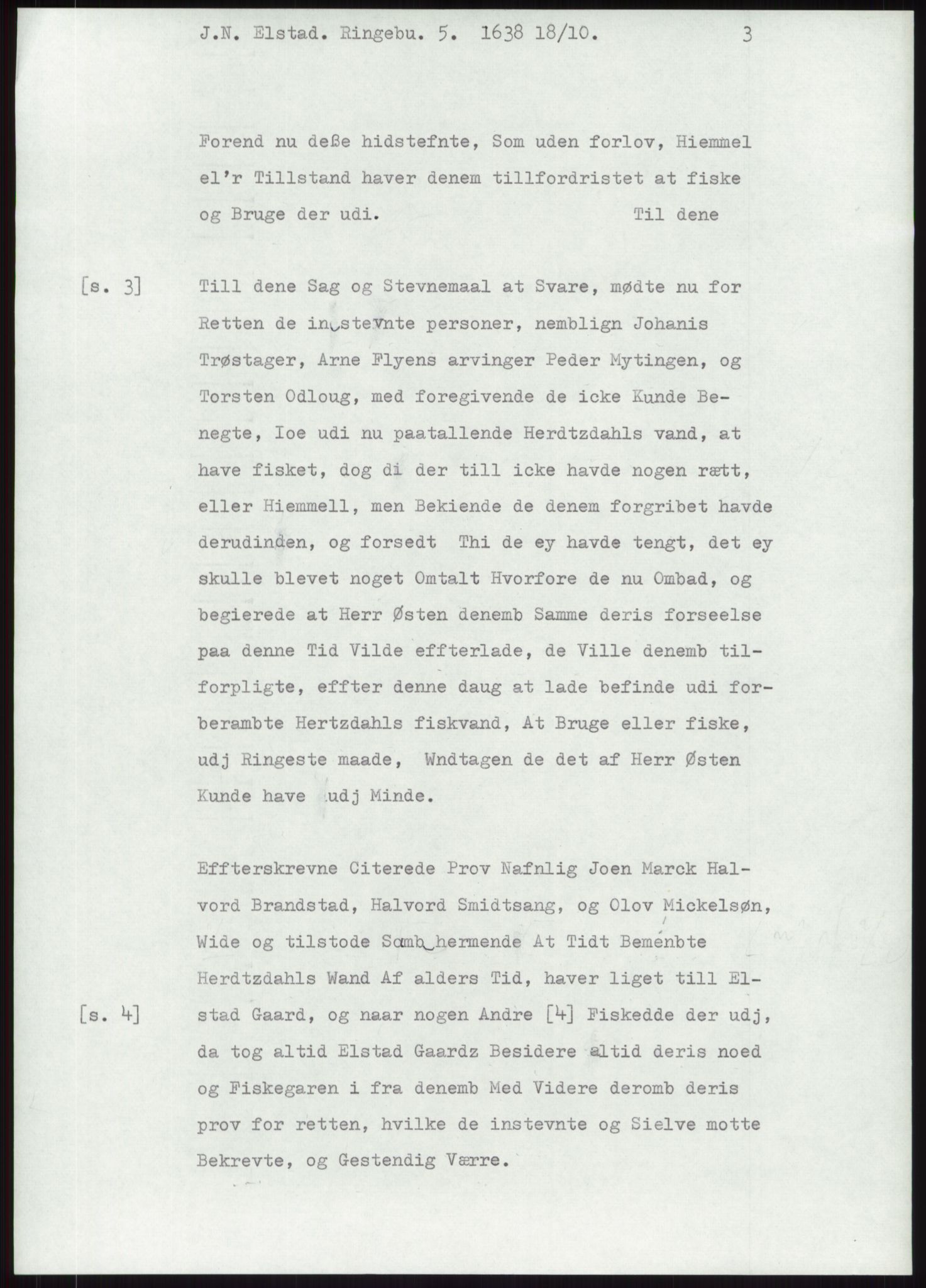 Samlinger til kildeutgivelse, Diplomavskriftsamlingen, RA/EA-4053/H/Ha, p. 1964