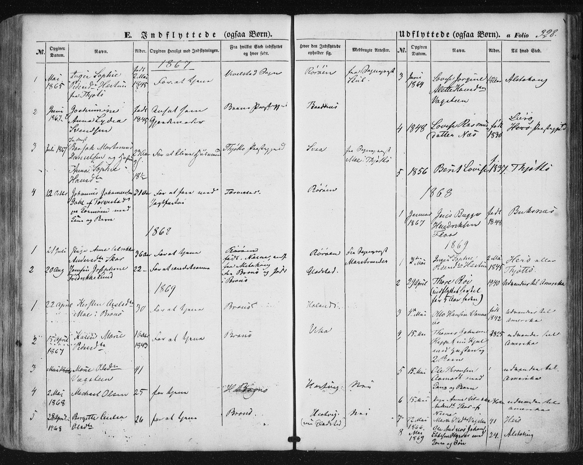 Ministerialprotokoller, klokkerbøker og fødselsregistre - Nordland, AV/SAT-A-1459/816/L0240: Parish register (official) no. 816A06, 1846-1870, p. 328