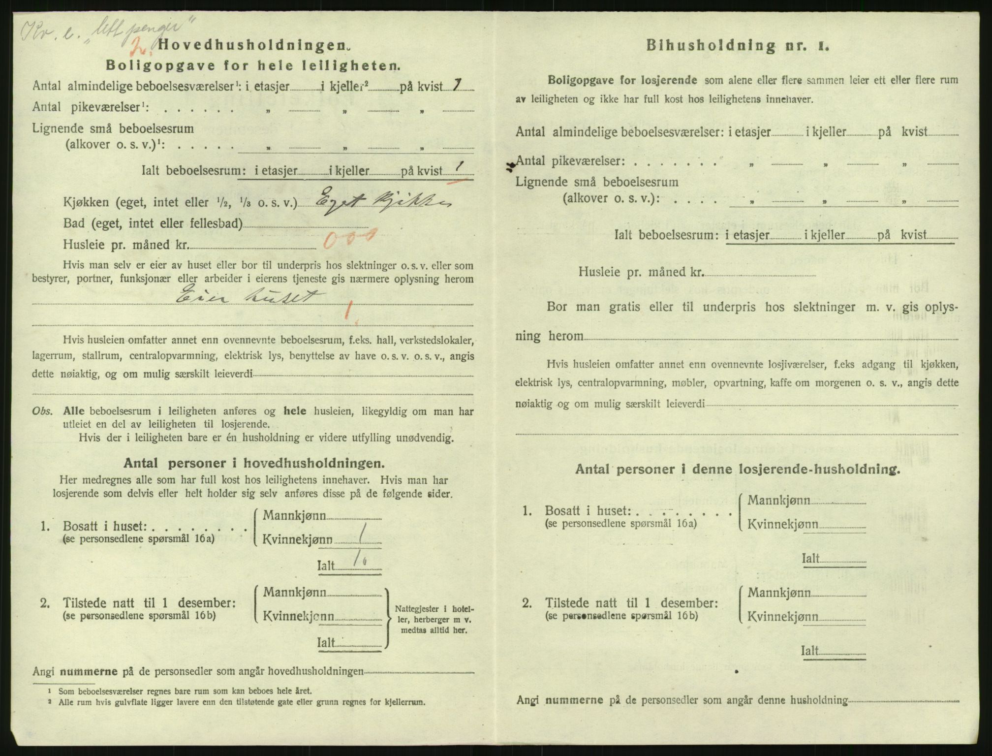 SAK, 1920 census for Risør, 1920, p. 2118