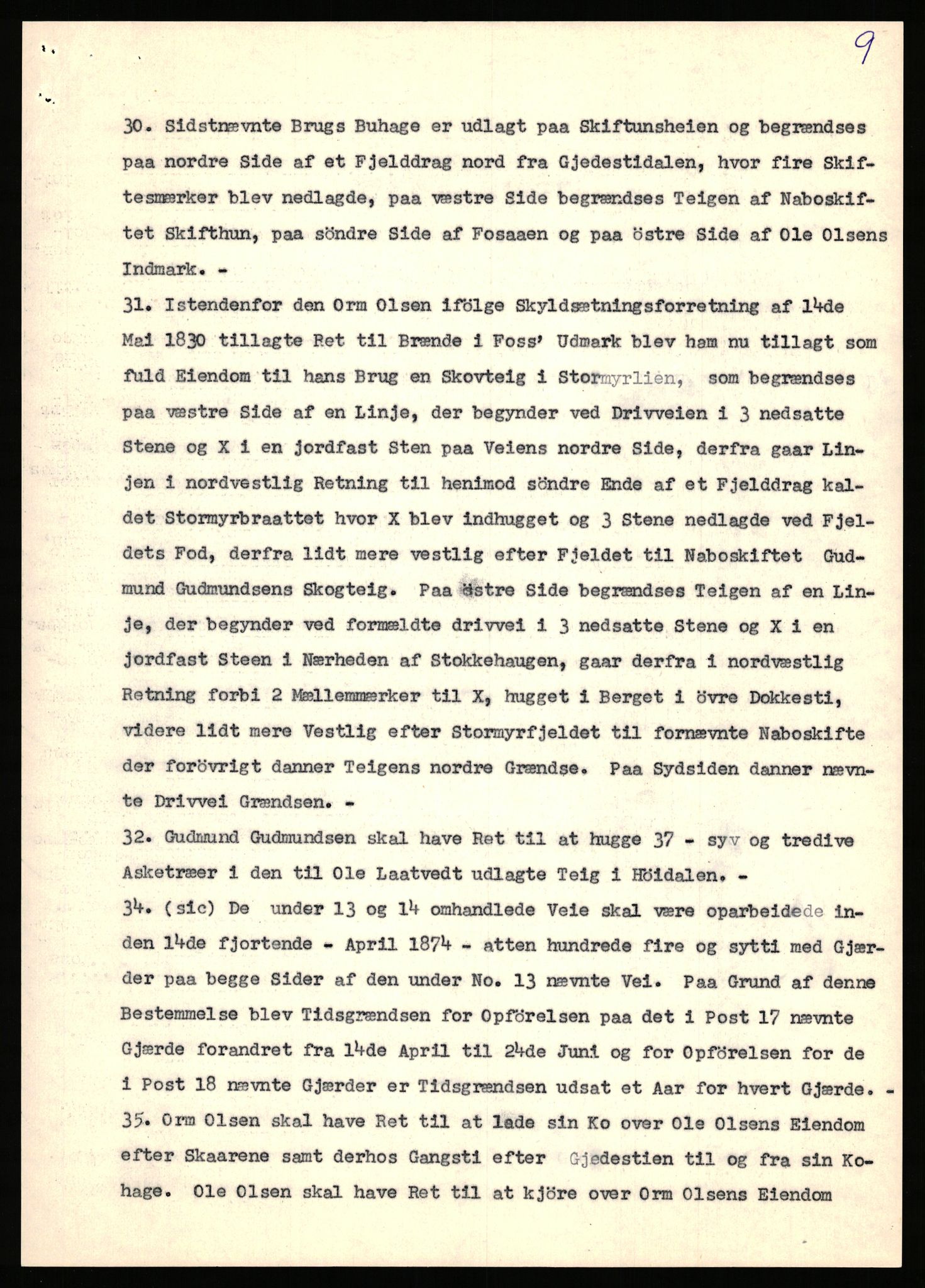 Statsarkivet i Stavanger, AV/SAST-A-101971/03/Y/Yj/L0022: Avskrifter sortert etter gårdsnavn: Foss - Frøiland i Hetland, 1750-1930, p. 41