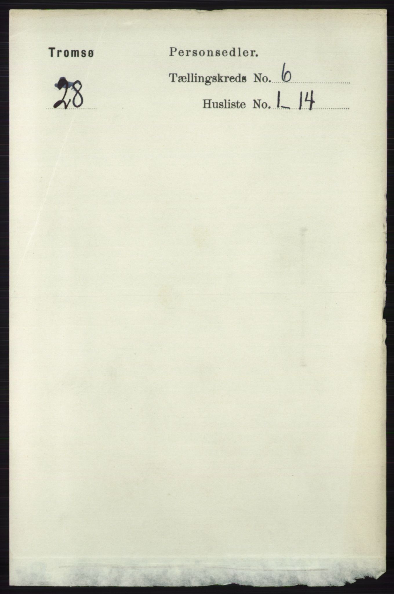 RA, 1891 census for 1902 Tromsø, 1891, p. 5553