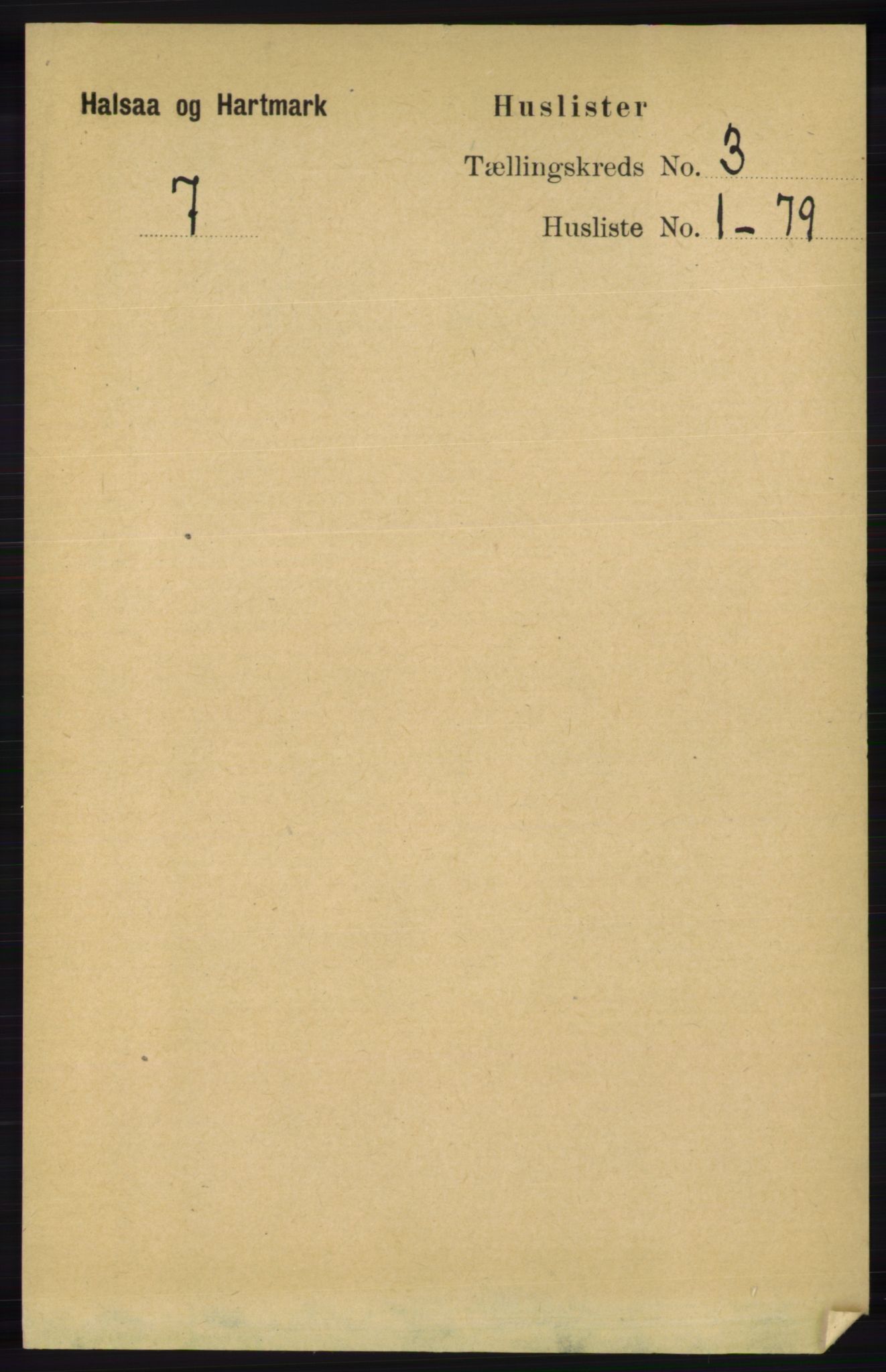 RA, 1891 census for 1019 Halse og Harkmark, 1891, p. 935