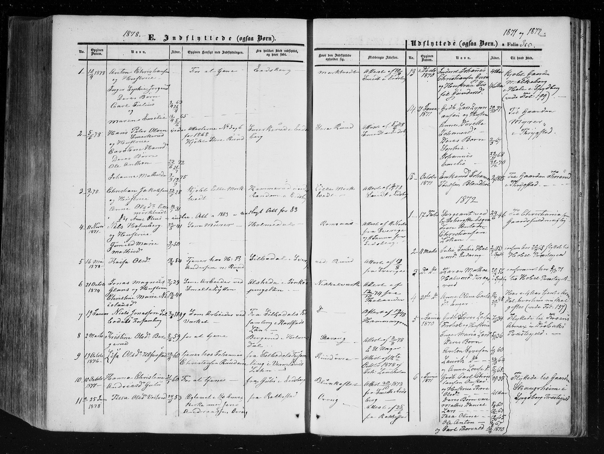 Askim prestekontor Kirkebøker, SAO/A-10900/F/Fa/L0005: Parish register (official) no. 5, 1847-1879, p. 365