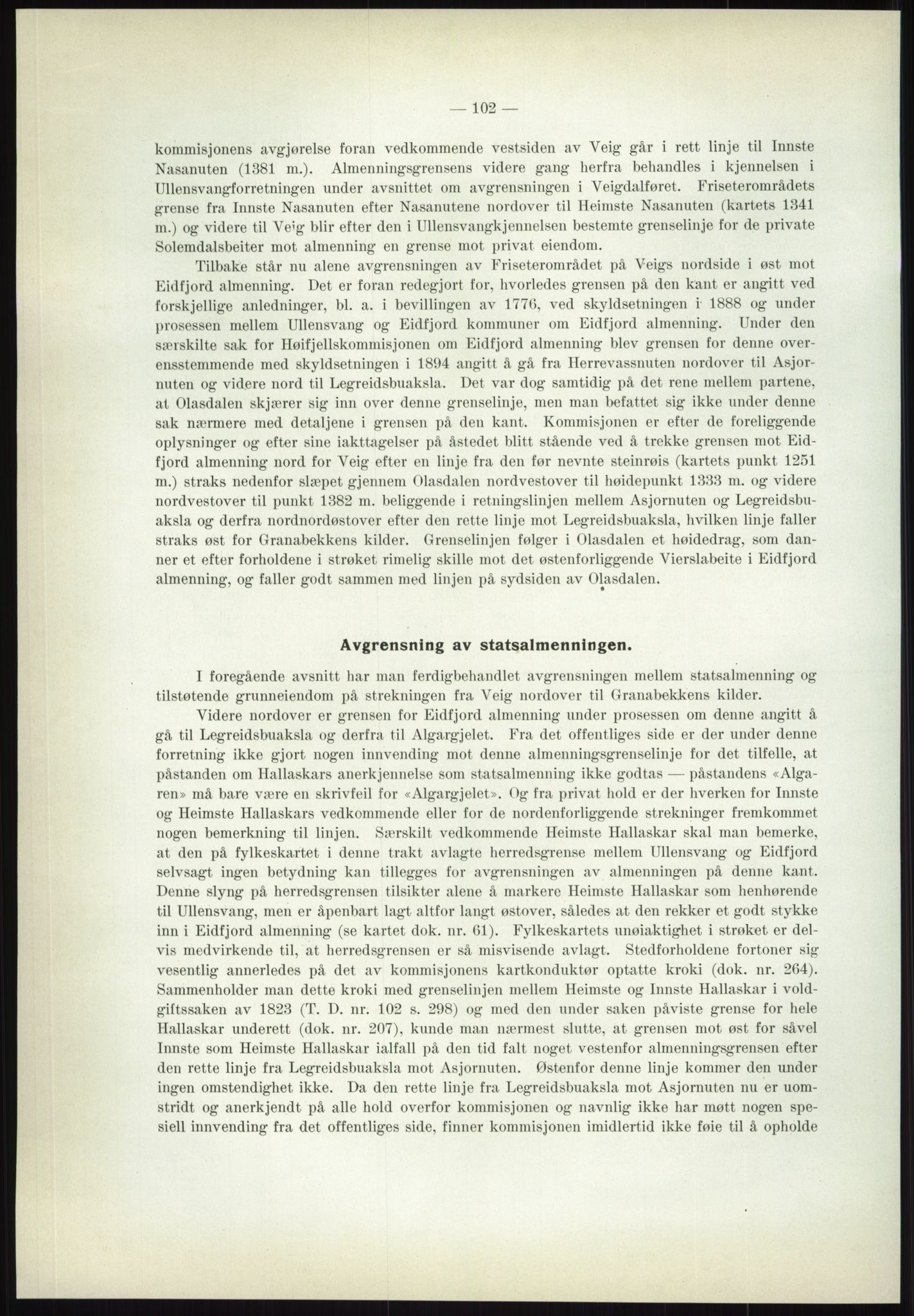 Høyfjellskommisjonen, AV/RA-S-1546/X/Xa/L0001: Nr. 1-33, 1909-1953, p. 708