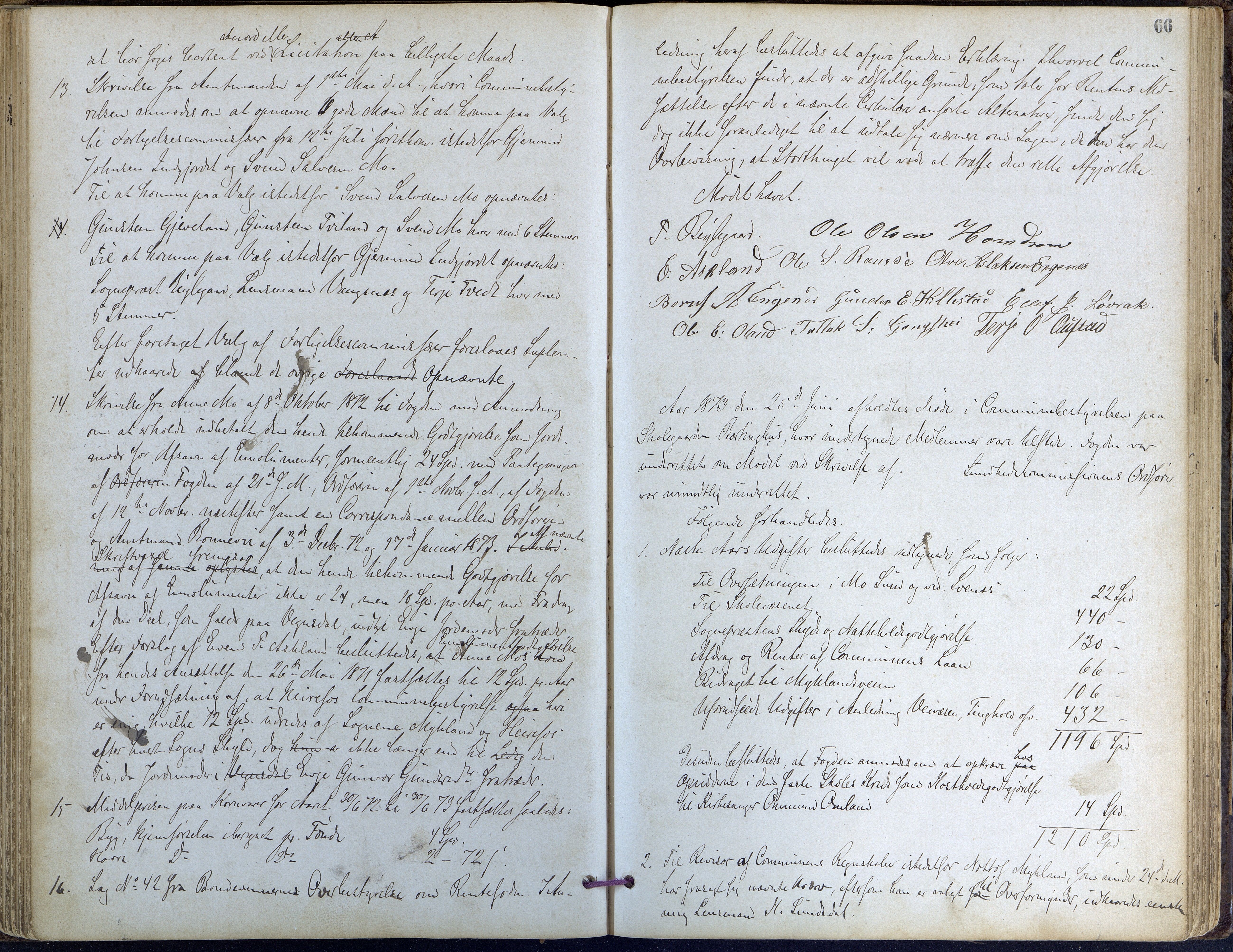 Åmli kommune før 1985, AAKS/KA0929-PK/01/01a/L0003: Møtebok, 1868-1879, p. 66