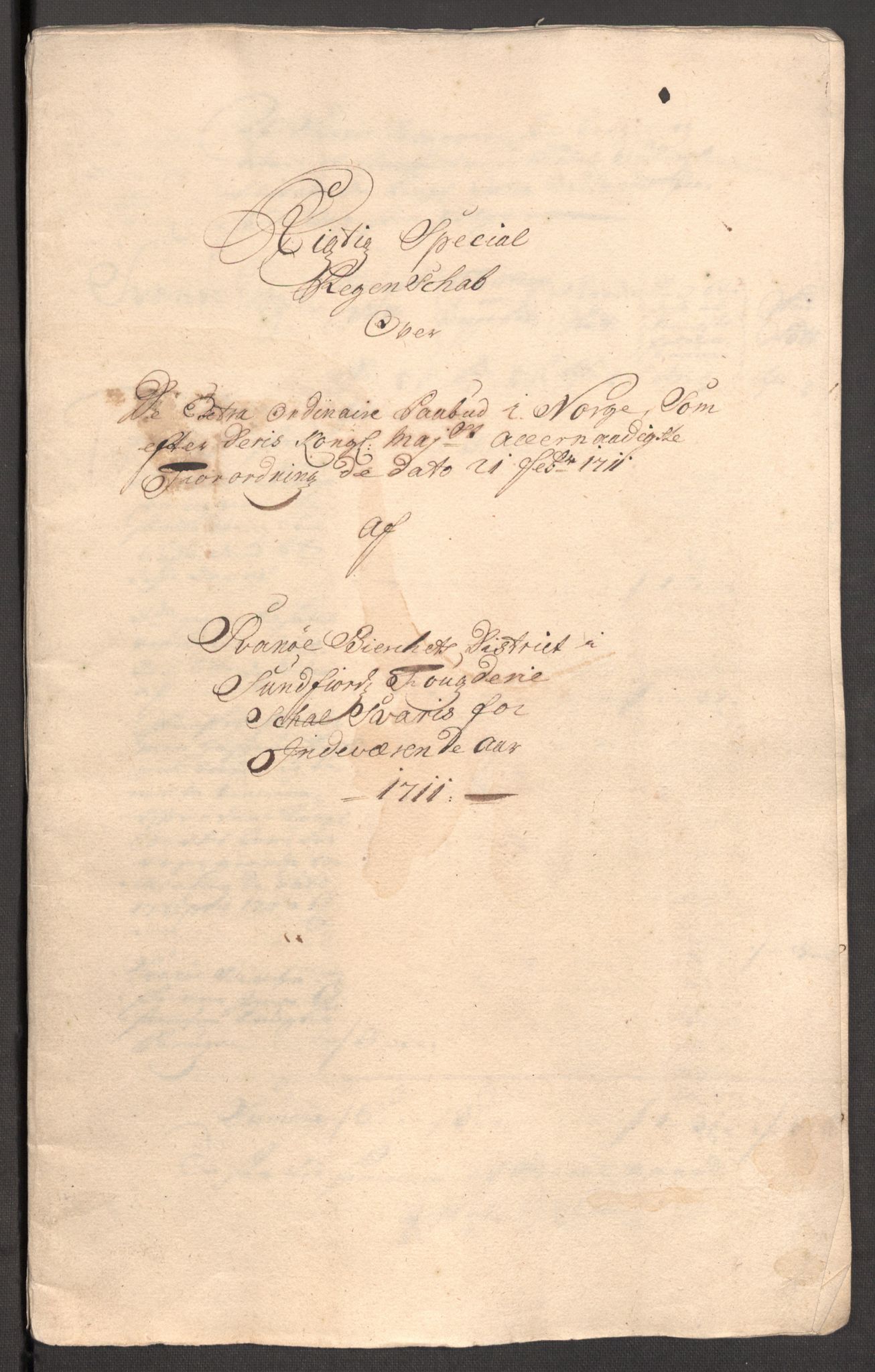 Rentekammeret inntil 1814, Reviderte regnskaper, Fogderegnskap, AV/RA-EA-4092/R53/L3434: Fogderegnskap Sunn- og Nordfjord, 1711, p. 132