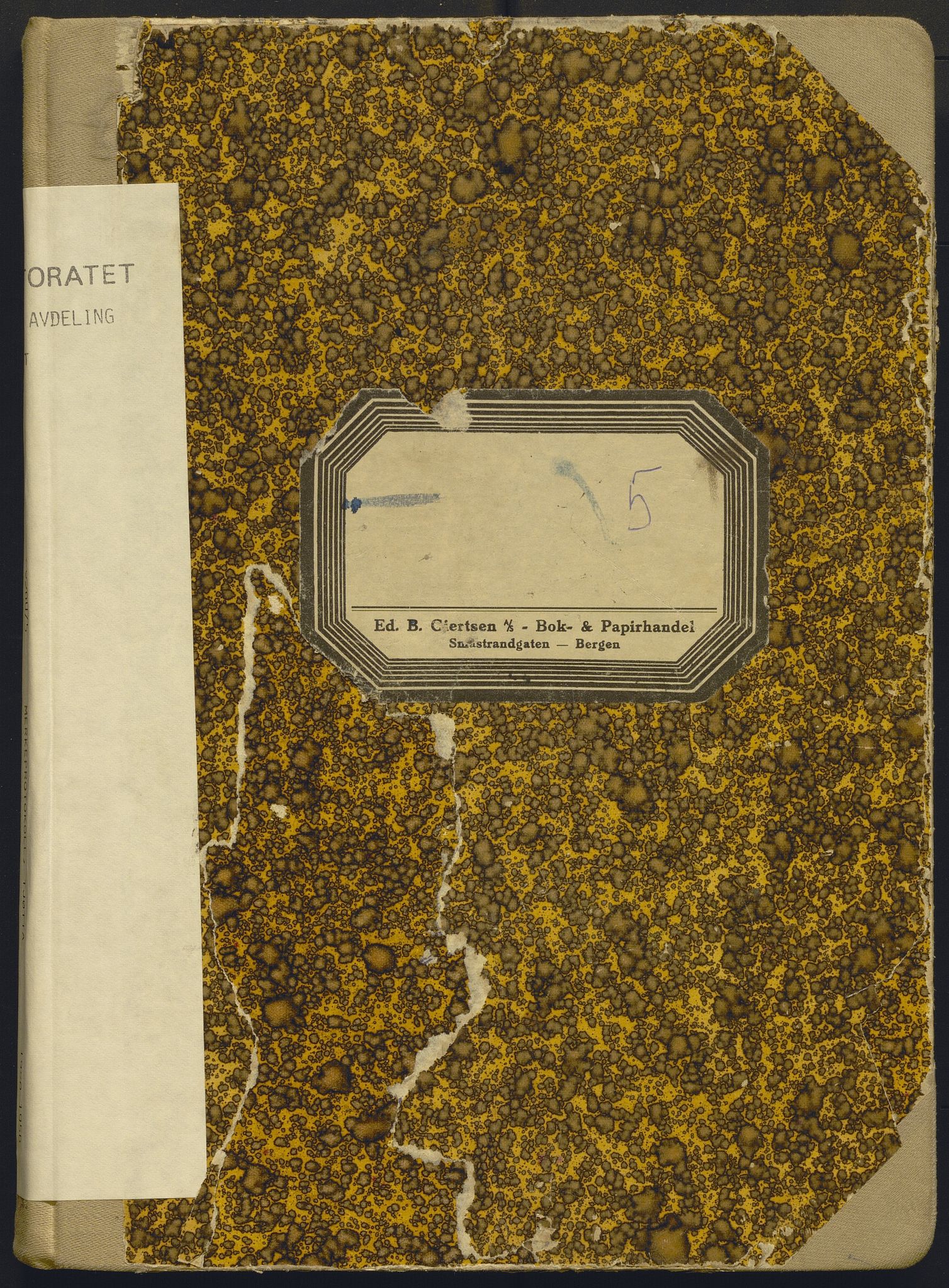 Fiskeridirektoratet - 1 Adm. ledelse - 13 Båtkontoret, AV/SAB-A-2003/I/Ia/Iac/L0178: 135.0360/5 Merkeprotokoll - Tjøtta, 1950-1956