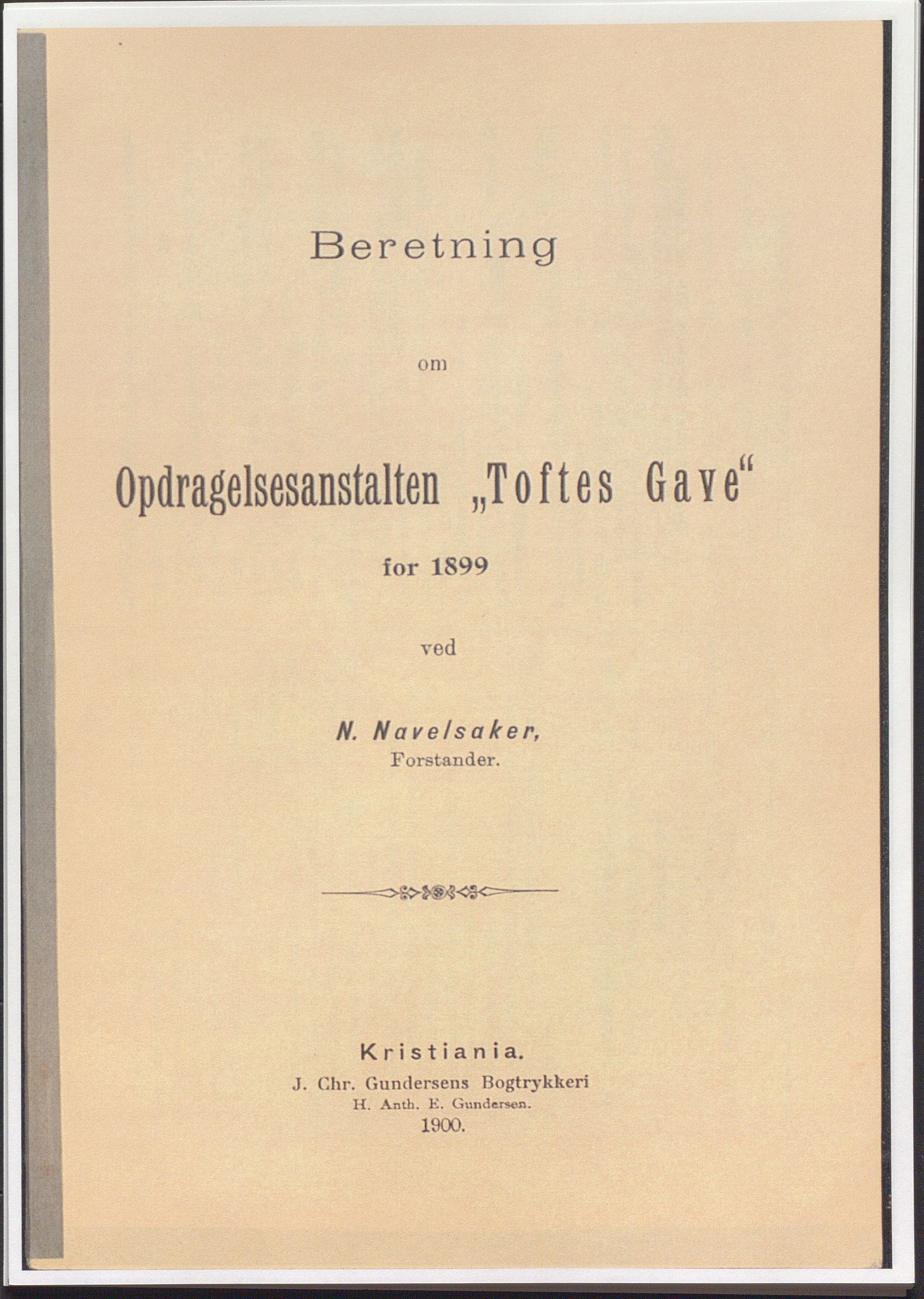 Toftes gave, OBA/A-20200/X/Xa, 1866-1948, p. 652