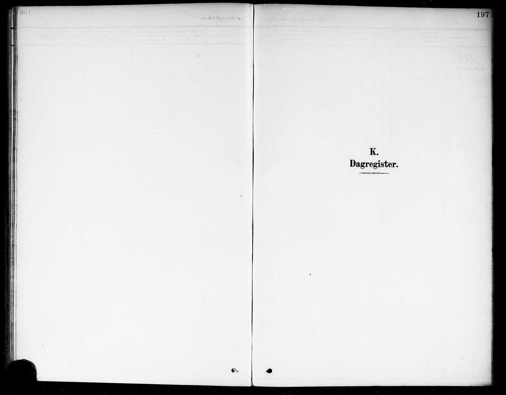 Fet prestekontor Kirkebøker, SAO/A-10370a/F/Fa/L0015: Parish register (official) no. I 15, 1892-1904, p. 197