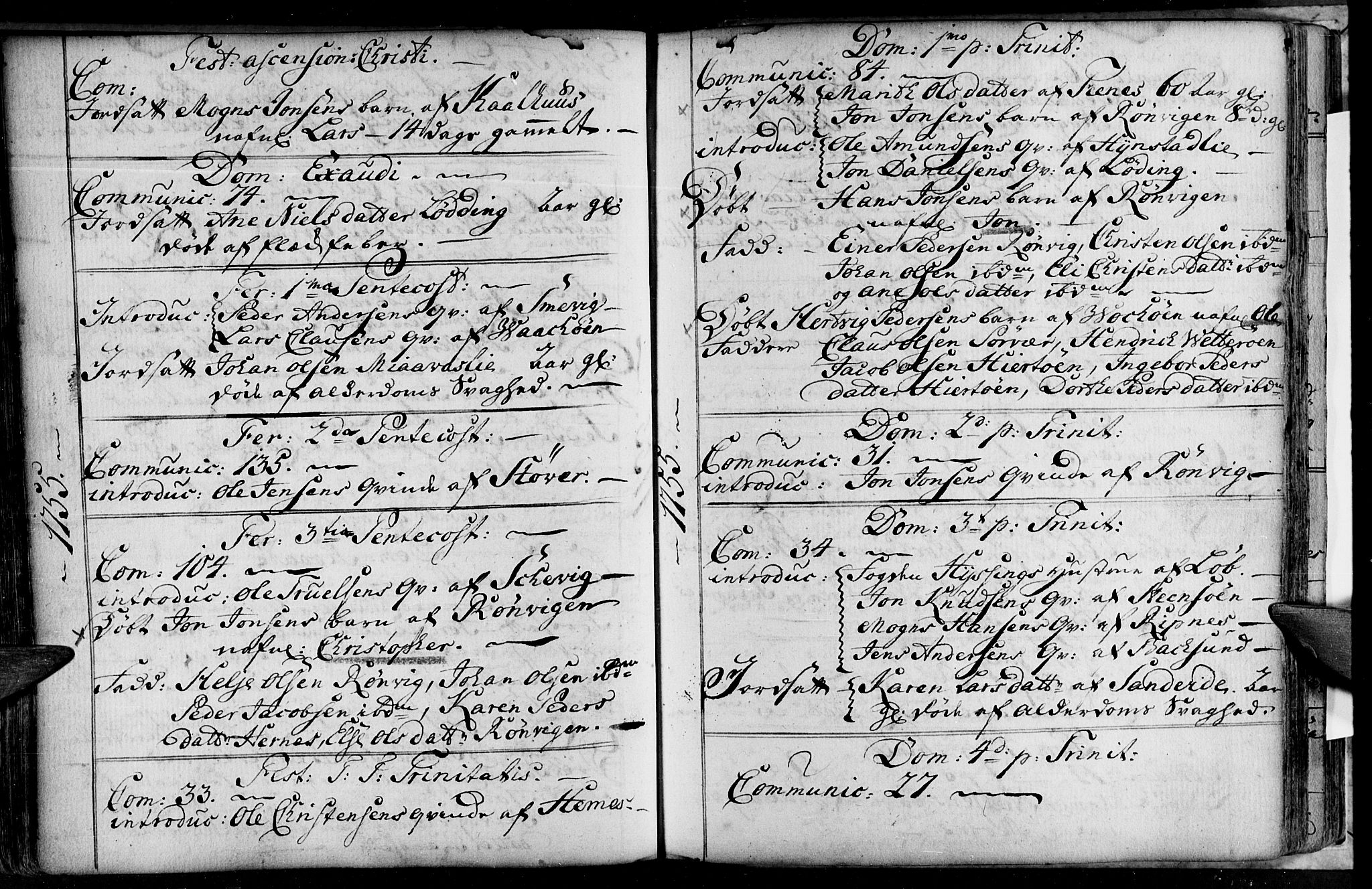 Ministerialprotokoller, klokkerbøker og fødselsregistre - Nordland, AV/SAT-A-1459/801/L0002: Parish register (official) no. 801A02, 1744-1761