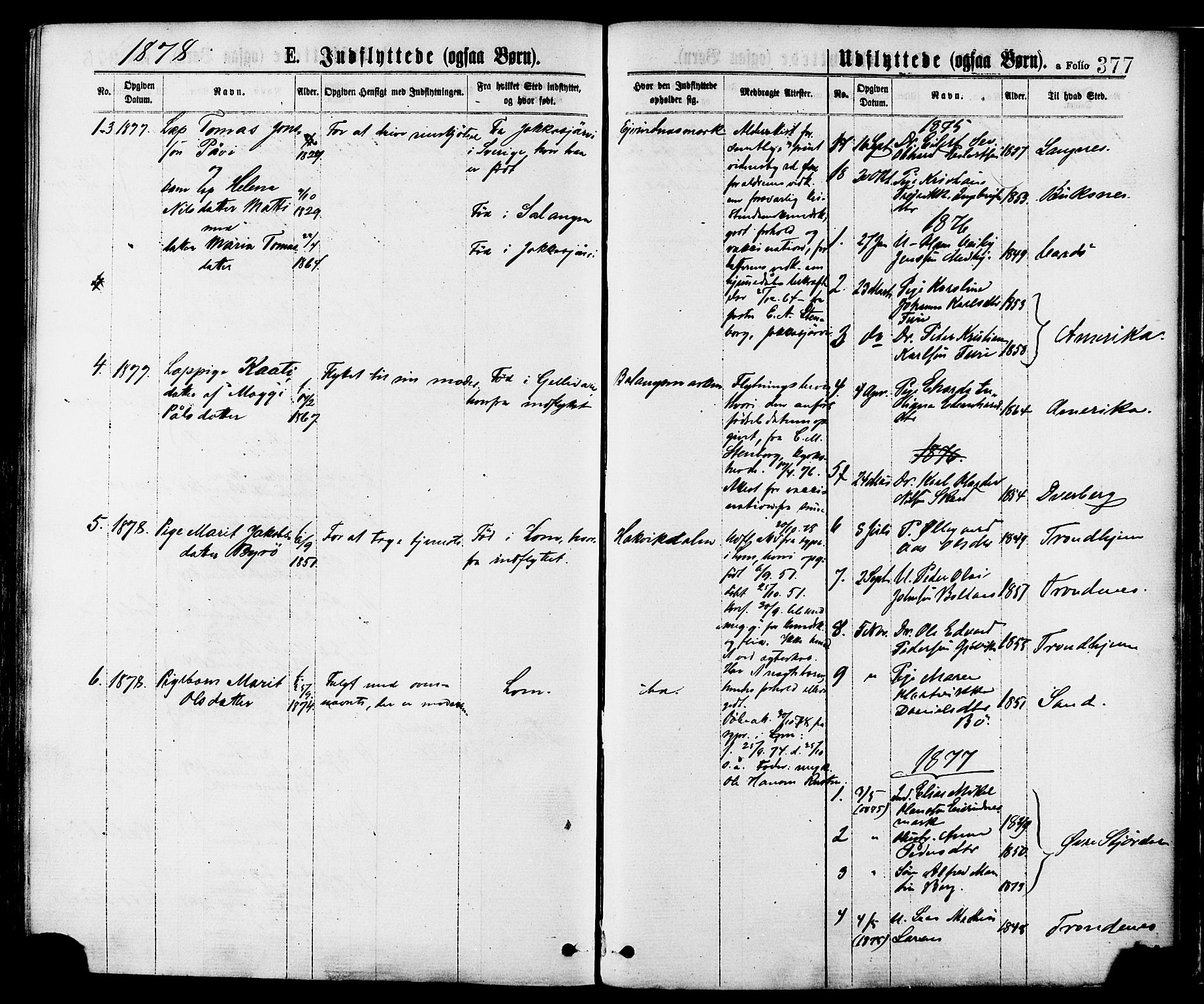 Ministerialprotokoller, klokkerbøker og fødselsregistre - Nordland, SAT/A-1459/863/L0897: Parish register (official) no. 863A09, 1872-1886, p. 377