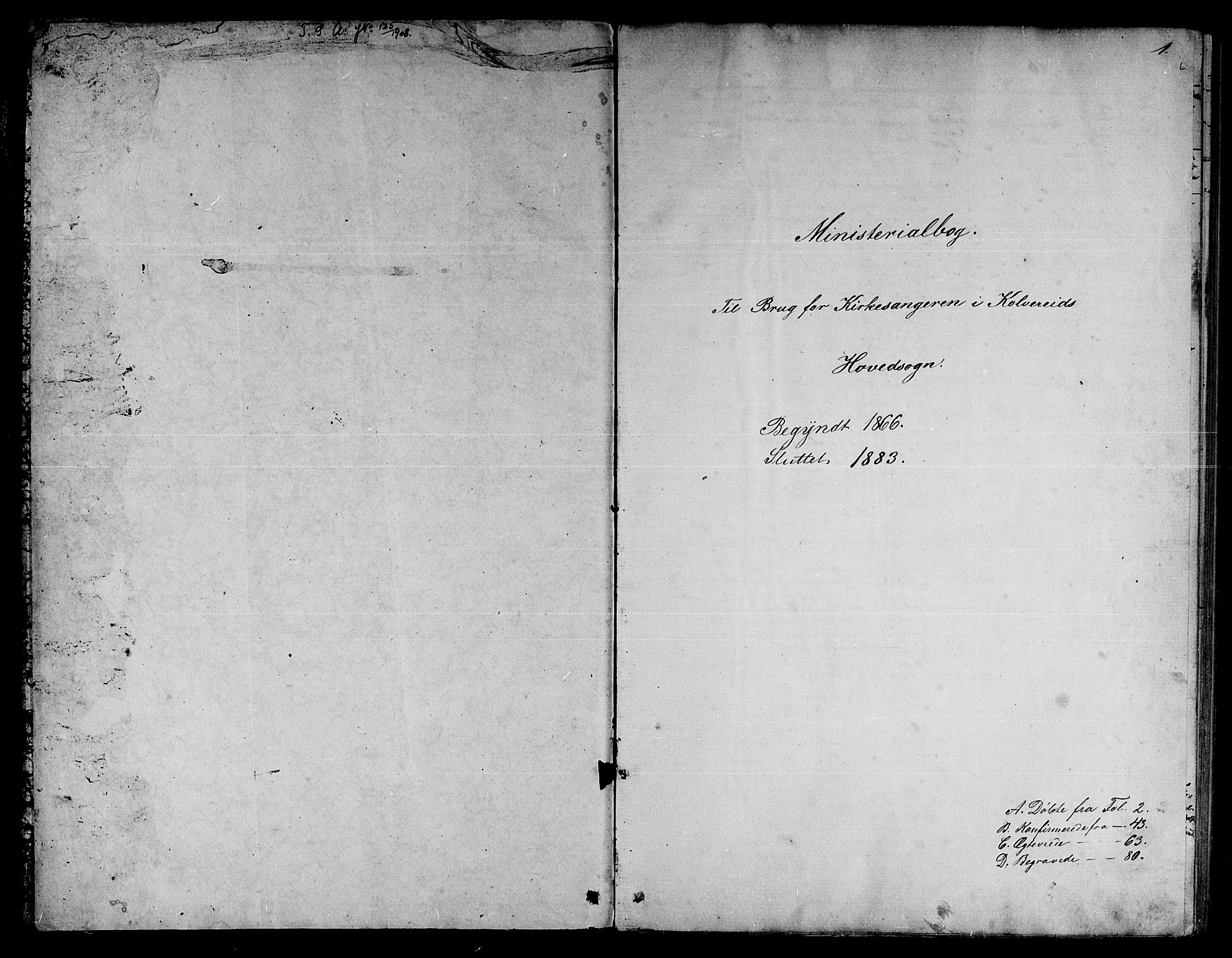 Ministerialprotokoller, klokkerbøker og fødselsregistre - Nord-Trøndelag, SAT/A-1458/780/L0650: Parish register (copy) no. 780C02, 1866-1884, p. 1