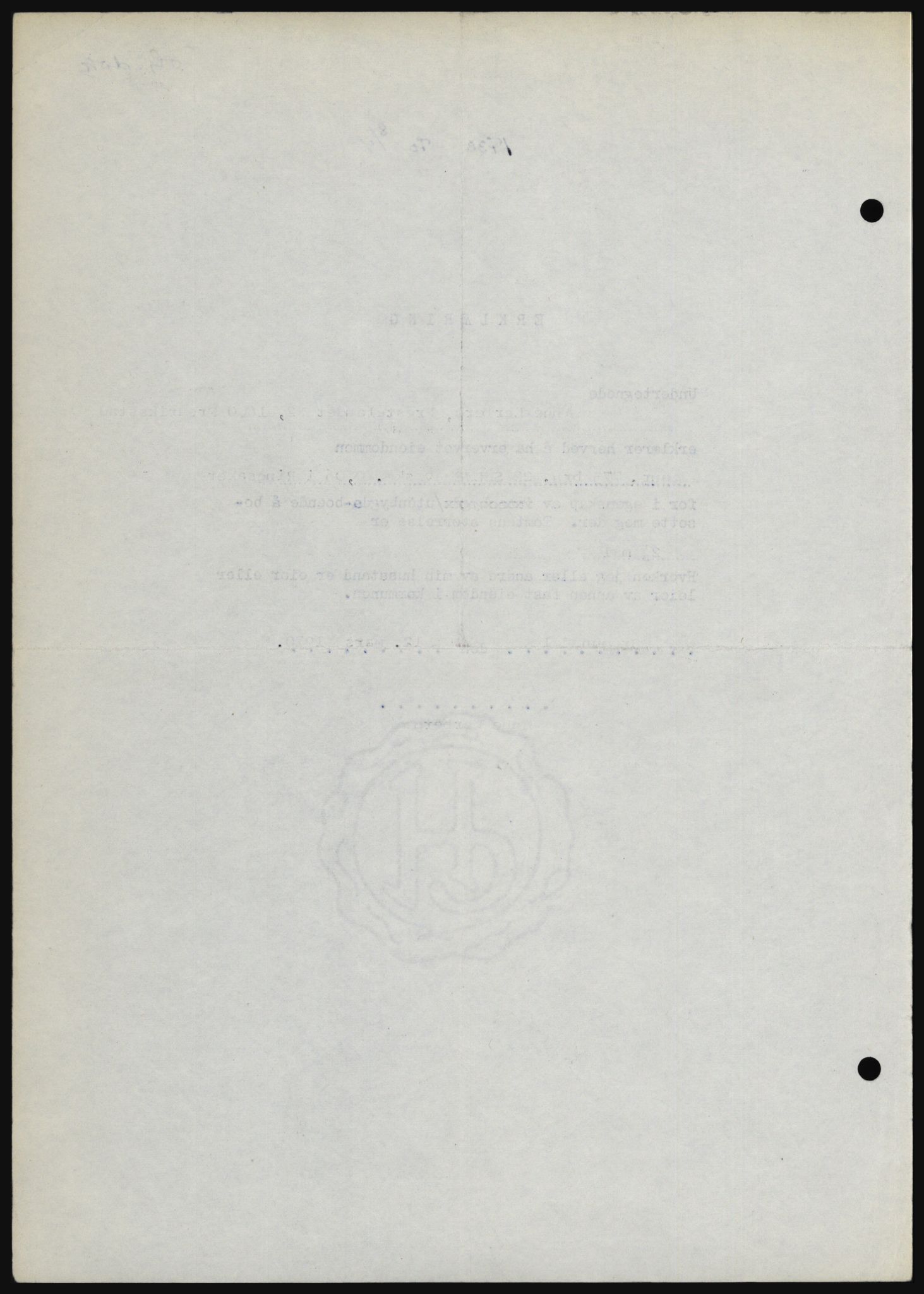 Nord-Hedmark sorenskriveri, SAH/TING-012/H/Hc/L0033: Mortgage book no. 33, 1970-1970, Diary no: : 1738/1970