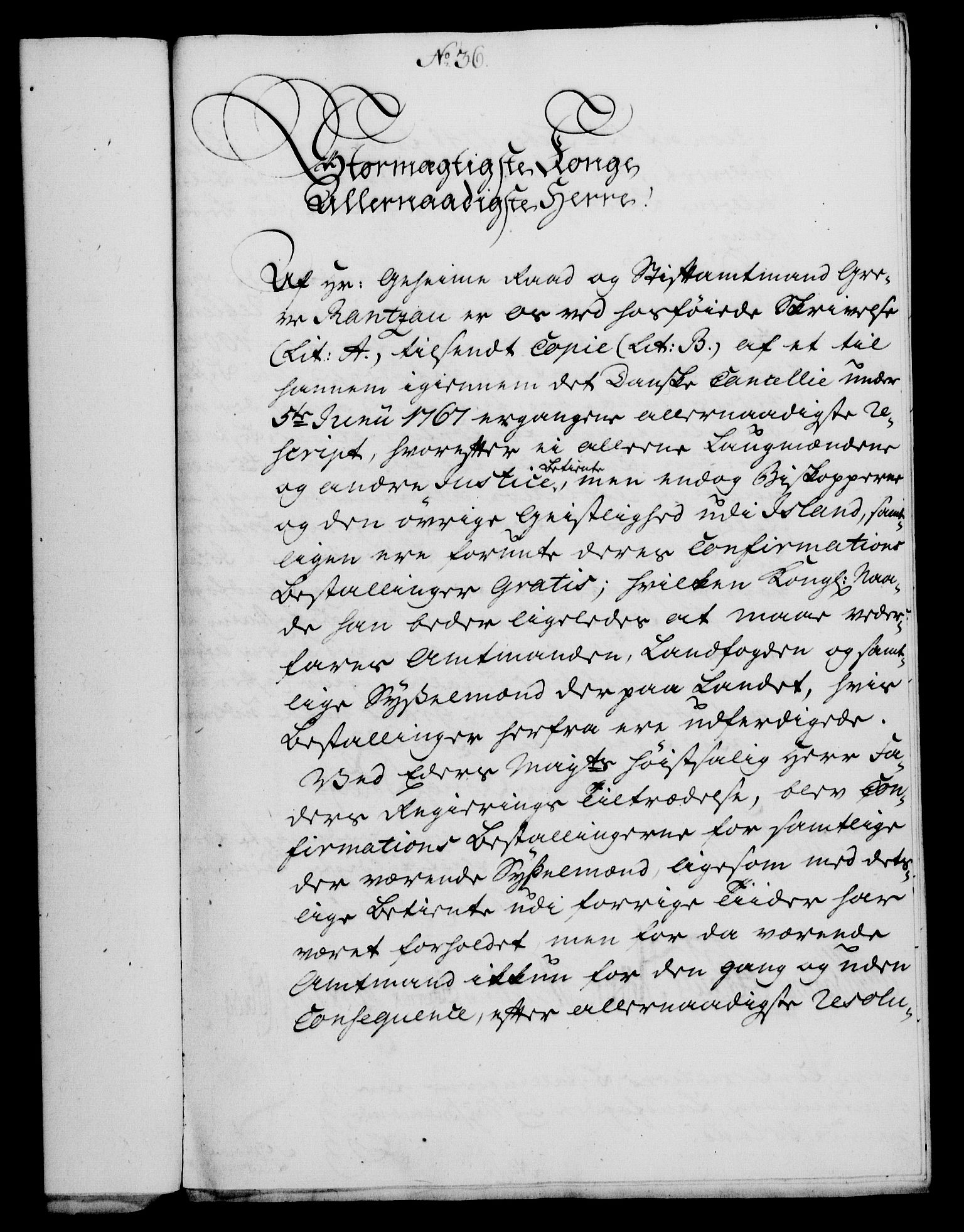 Rentekammeret, Kammerkanselliet, RA/EA-3111/G/Gf/Gfa/L0050: Norsk relasjons- og resolusjonsprotokoll (merket RK 52.50), 1768, p. 166