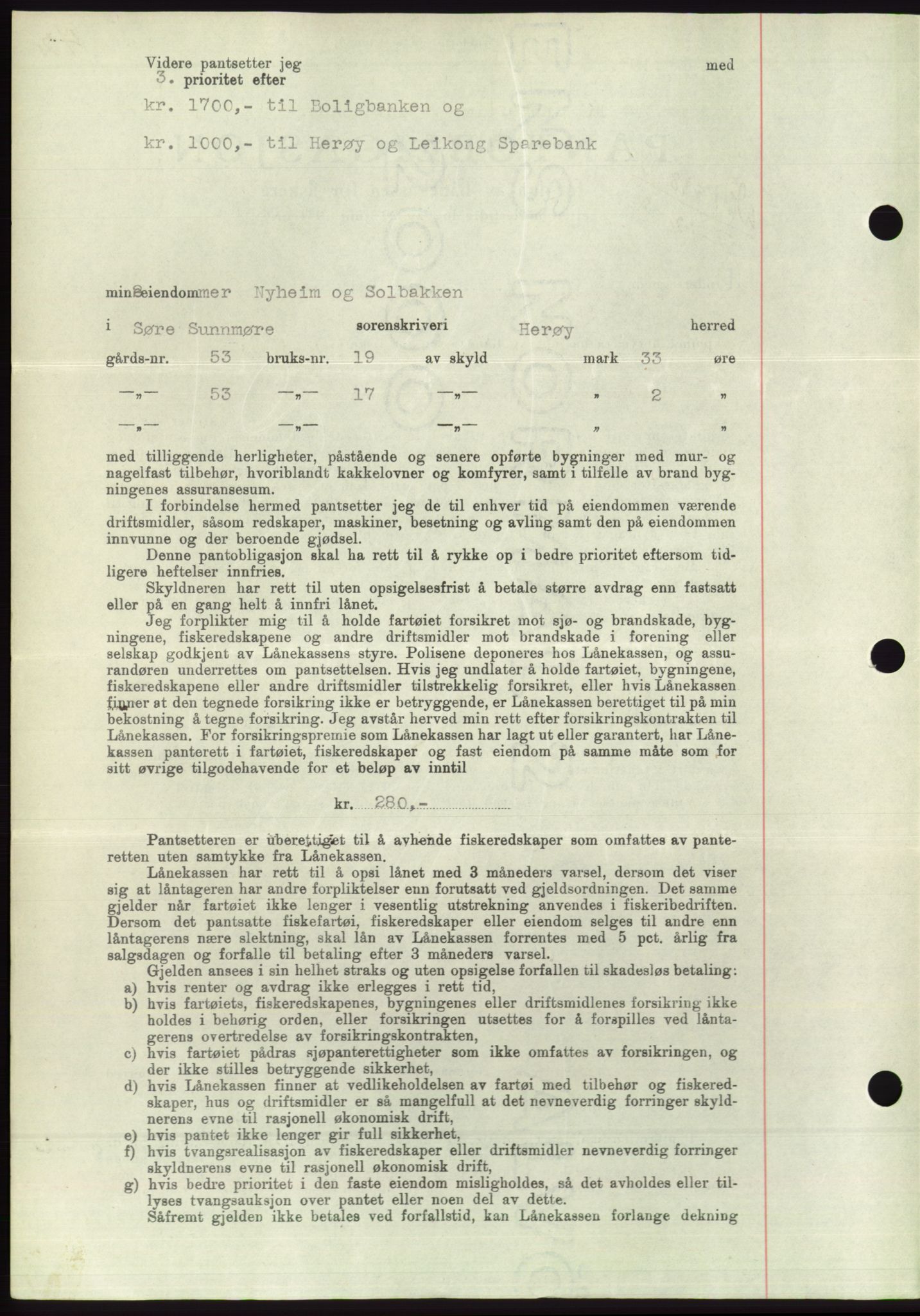 Søre Sunnmøre sorenskriveri, SAT/A-4122/1/2/2C/L0062: Mortgage book no. 56, 1936-1937, Diary no: : 1738/1936