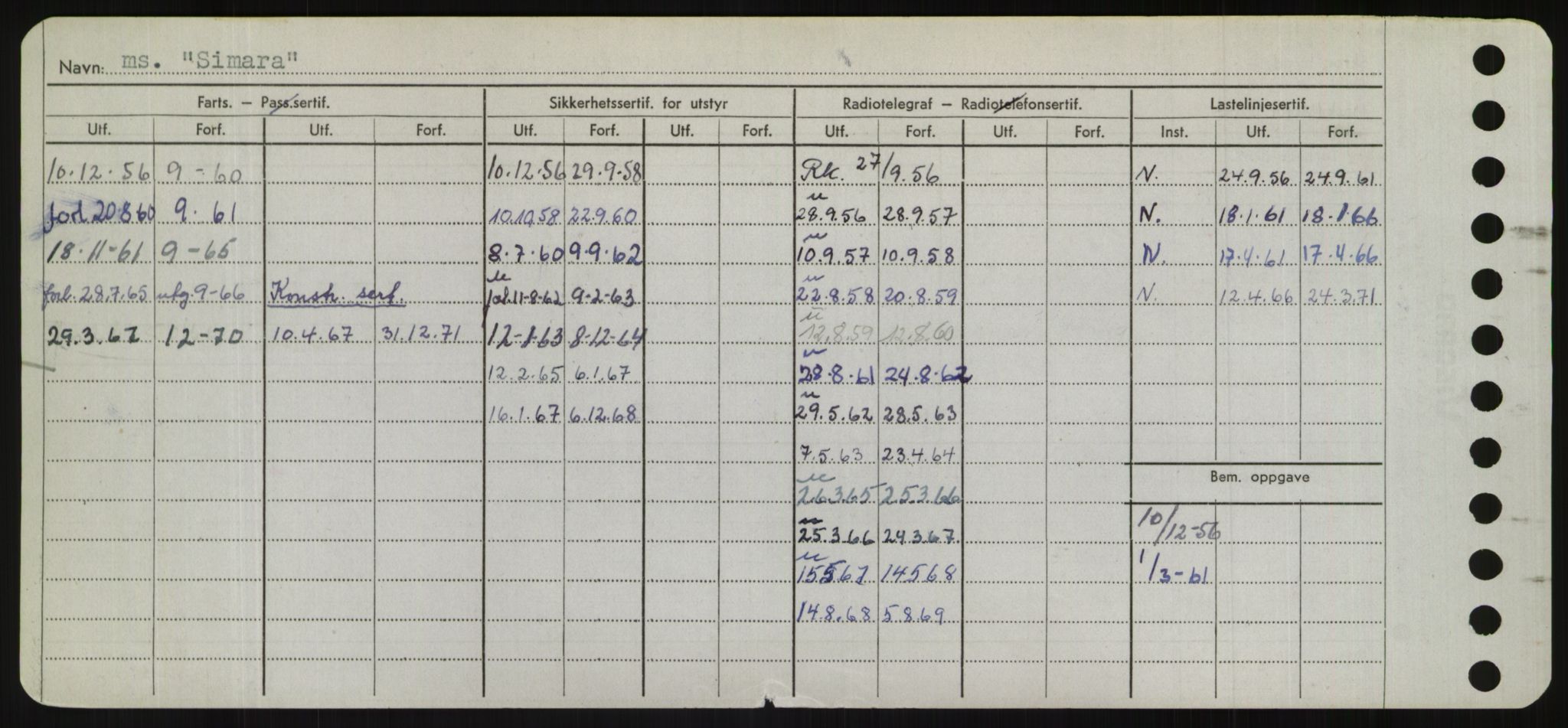 Sjøfartsdirektoratet med forløpere, Skipsmålingen, AV/RA-S-1627/H/Hd/L0033: Fartøy, Sevi-Sjø, p. 176