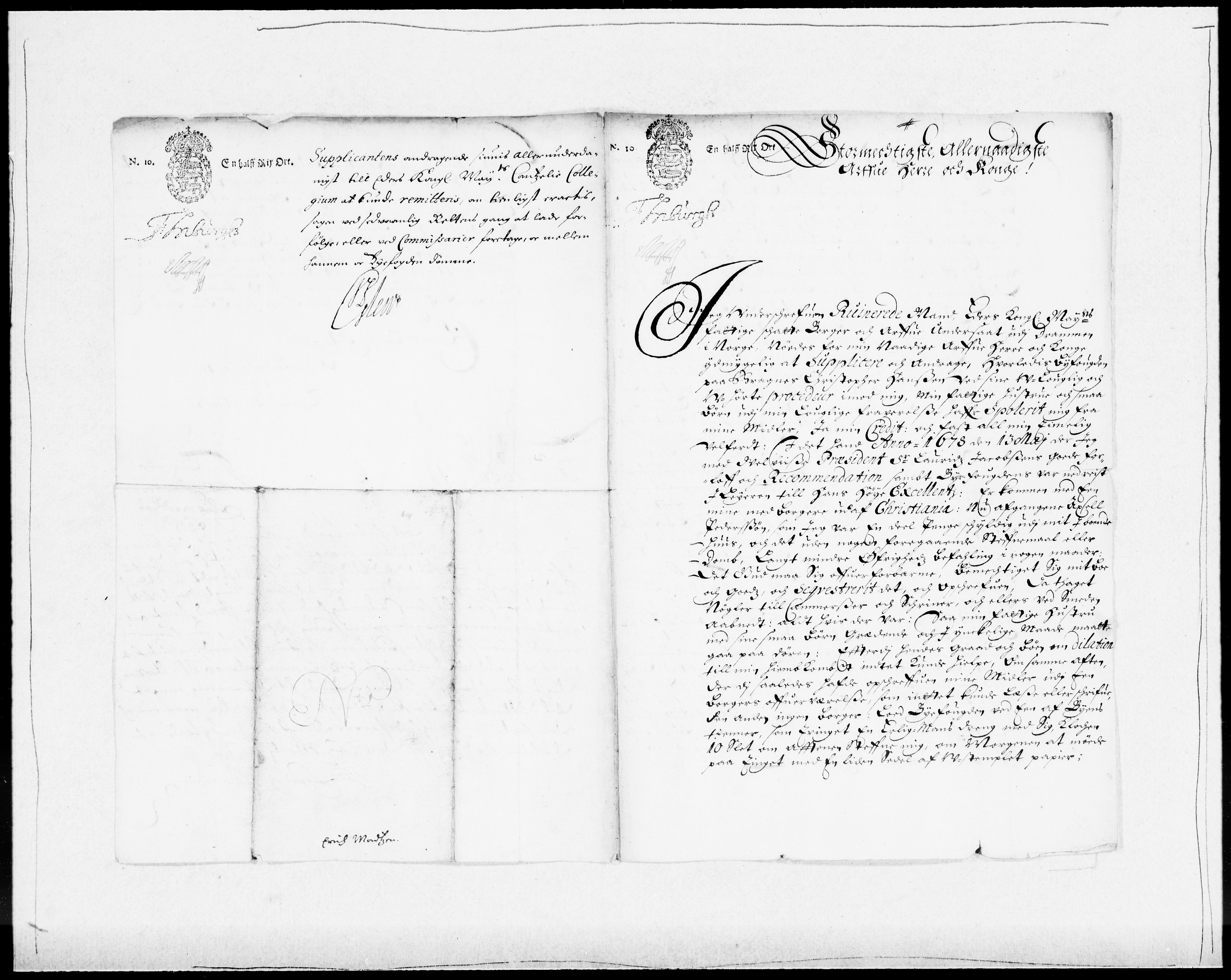 Danske Kanselli 1572-1799, AV/RA-EA-3023/F/Fc/Fcc/Fcca/L0033: Norske innlegg 1572-1799, 1680-1681, p. 189