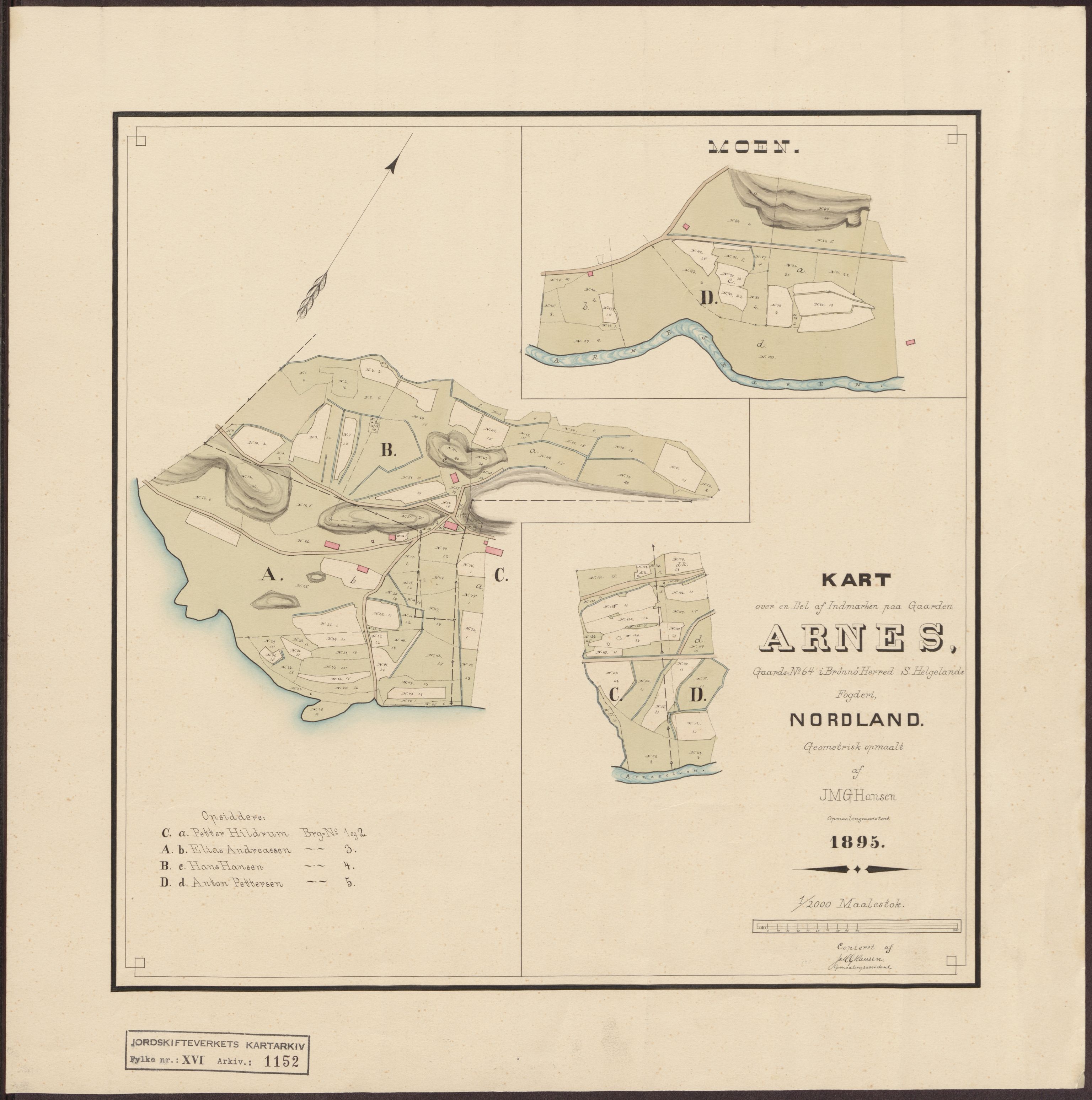 Jordskifteverkets kartarkiv, AV/RA-S-3929/T, 1859-1988, p. 1317