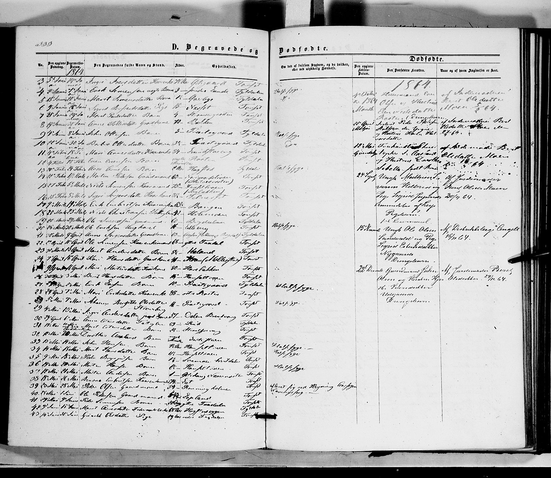 Tynset prestekontor, AV/SAH-PREST-058/H/Ha/Haa/L0021: Parish register (official) no. 21, 1863-1879, p. 333