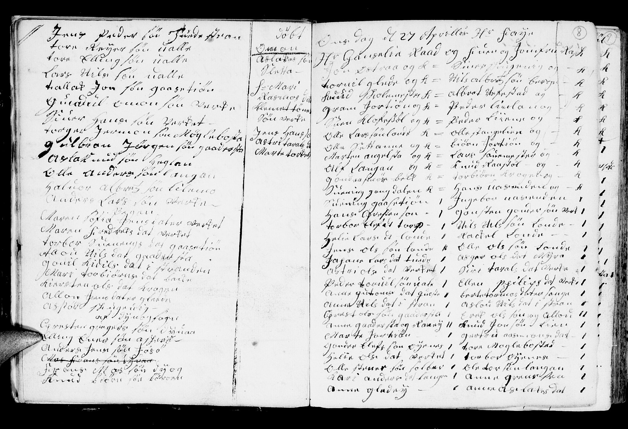 Holt sokneprestkontor, AV/SAK-1111-0021/F/Fb/L0005: Parish register (copy) no. B 5, 1746-1764, p. 8