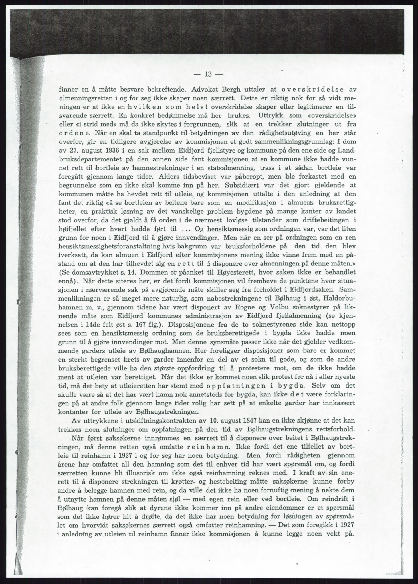 Høyfjellskommisjonen, AV/RA-S-1546/X/Xa/L0001: Nr. 1-33, 1909-1953, p. 5962