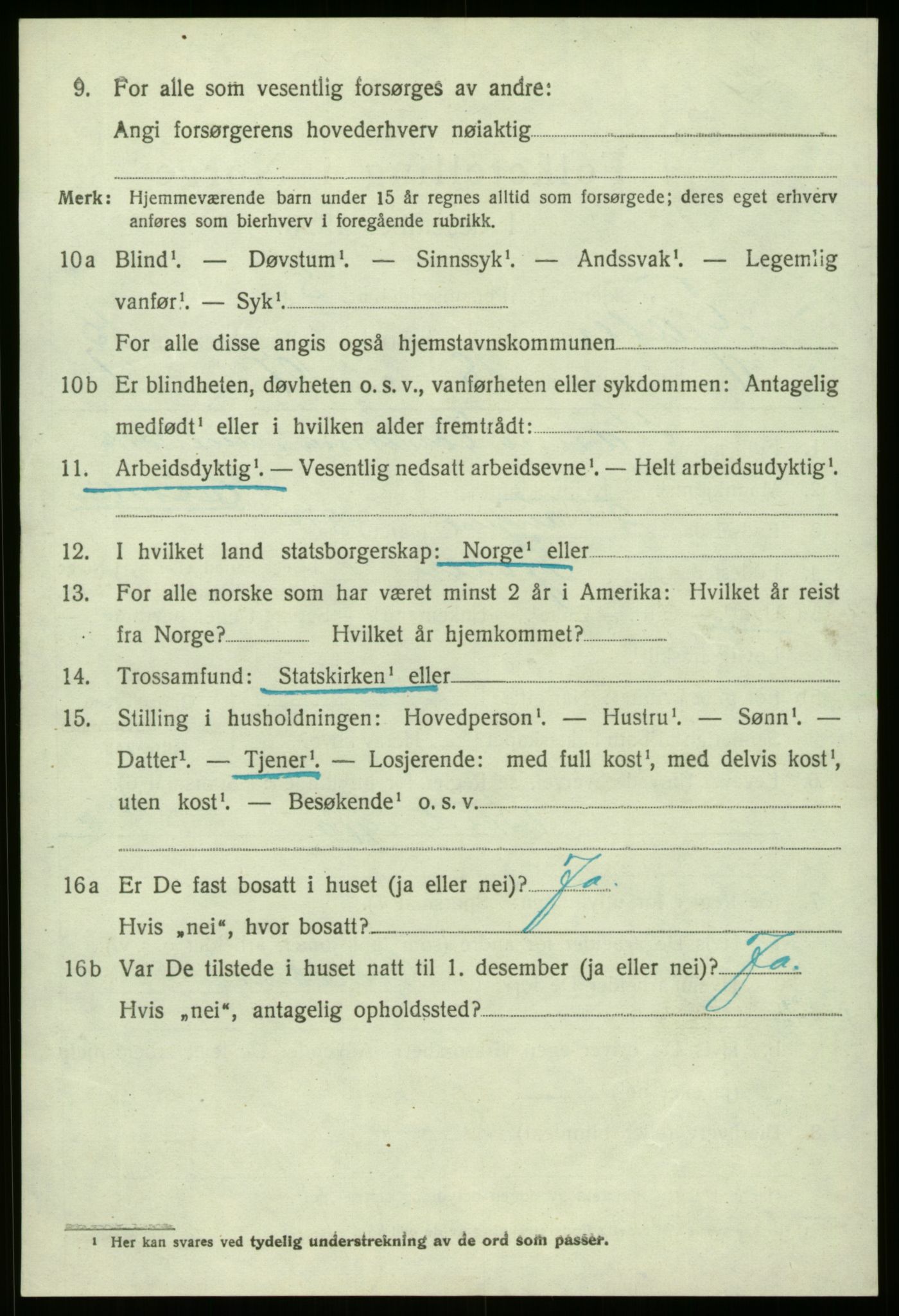 SAB, 1920 census for Fjaler, 1920, p. 8384