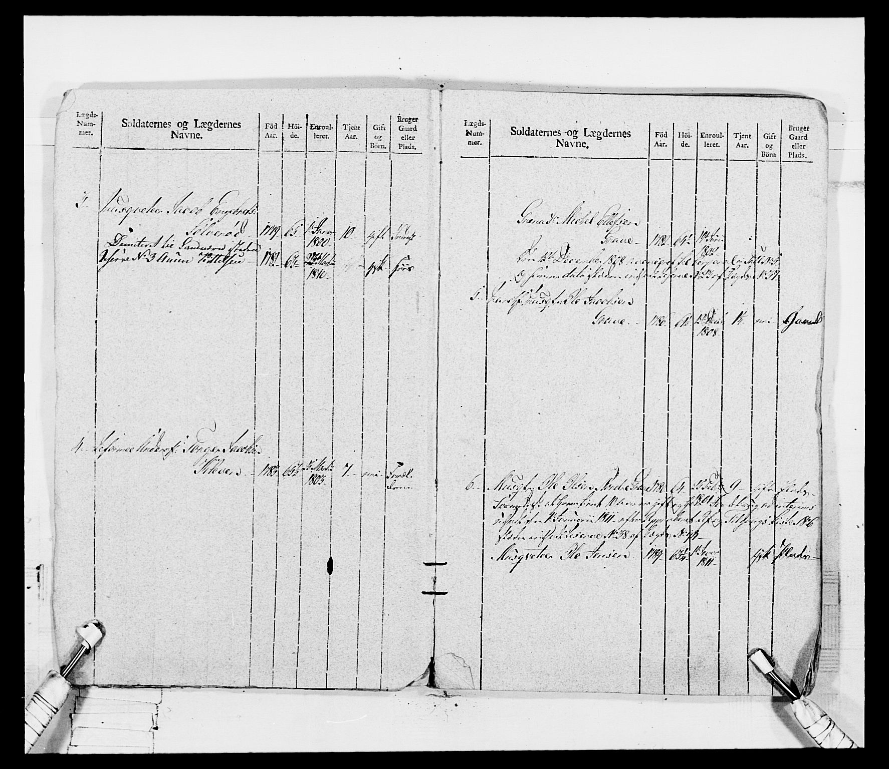 Generalitets- og kommissariatskollegiet, Det kongelige norske kommissariatskollegium, AV/RA-EA-5420/E/Eh/L0116: Telemarkske nasjonale infanteriregiment, 1810, p. 10