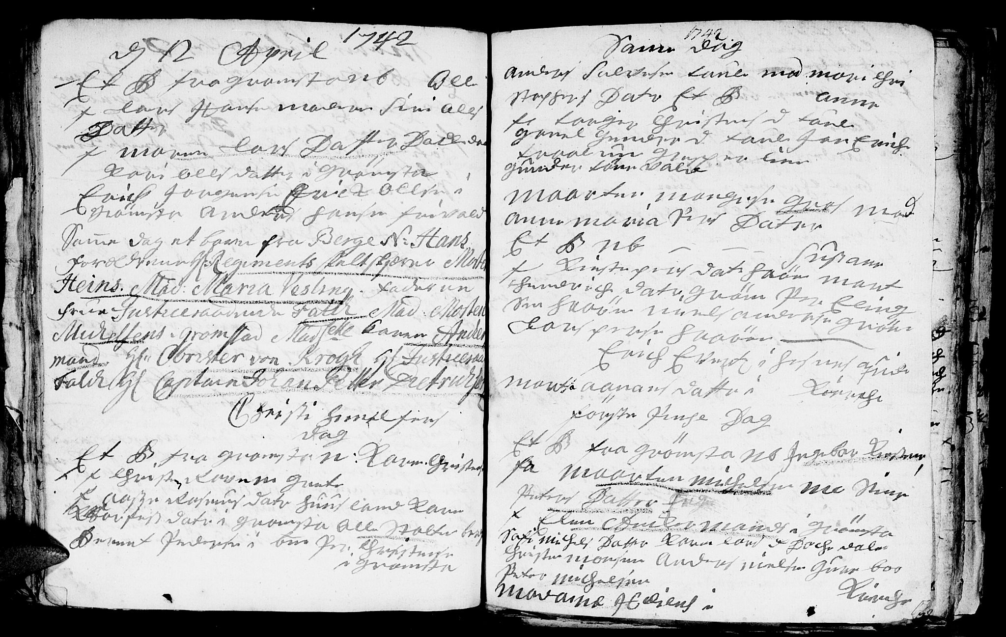 Fjære sokneprestkontor, AV/SAK-1111-0011/F/Fb/L0001: Parish register (copy) no. B 1, 1732-1750, p. 92