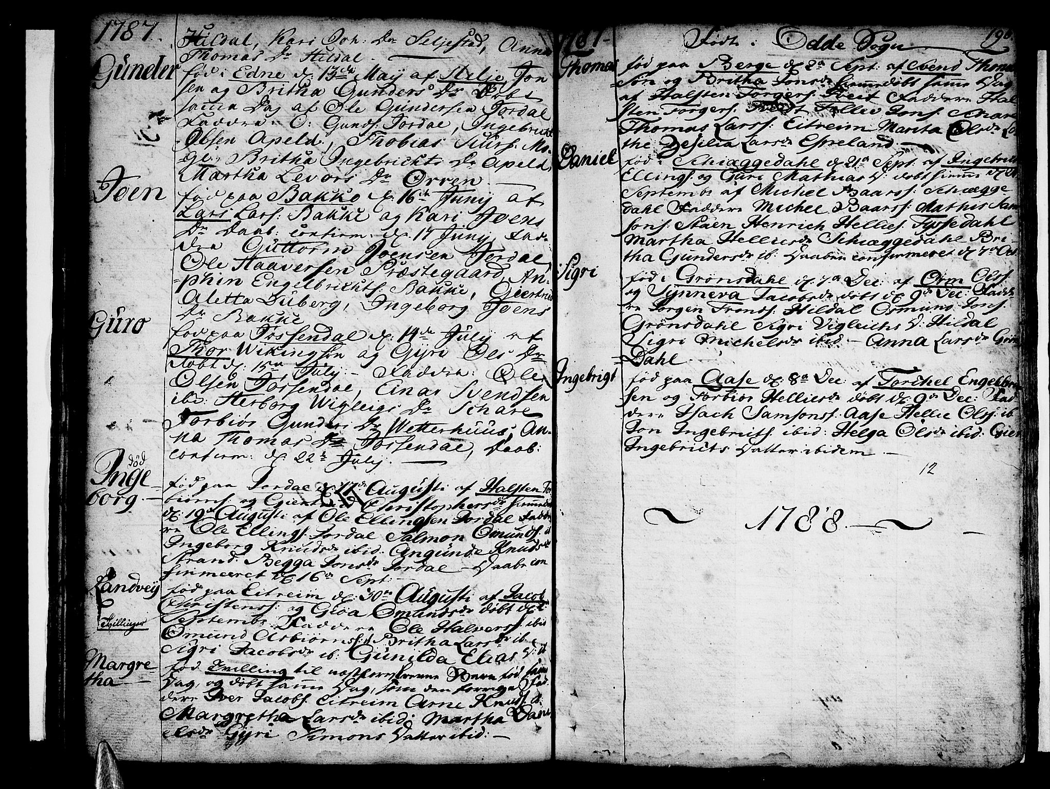 Ullensvang sokneprestembete, SAB/A-78701/H/Haa: Parish register (official) no. A 6 /3, 1758-1788, p. 196