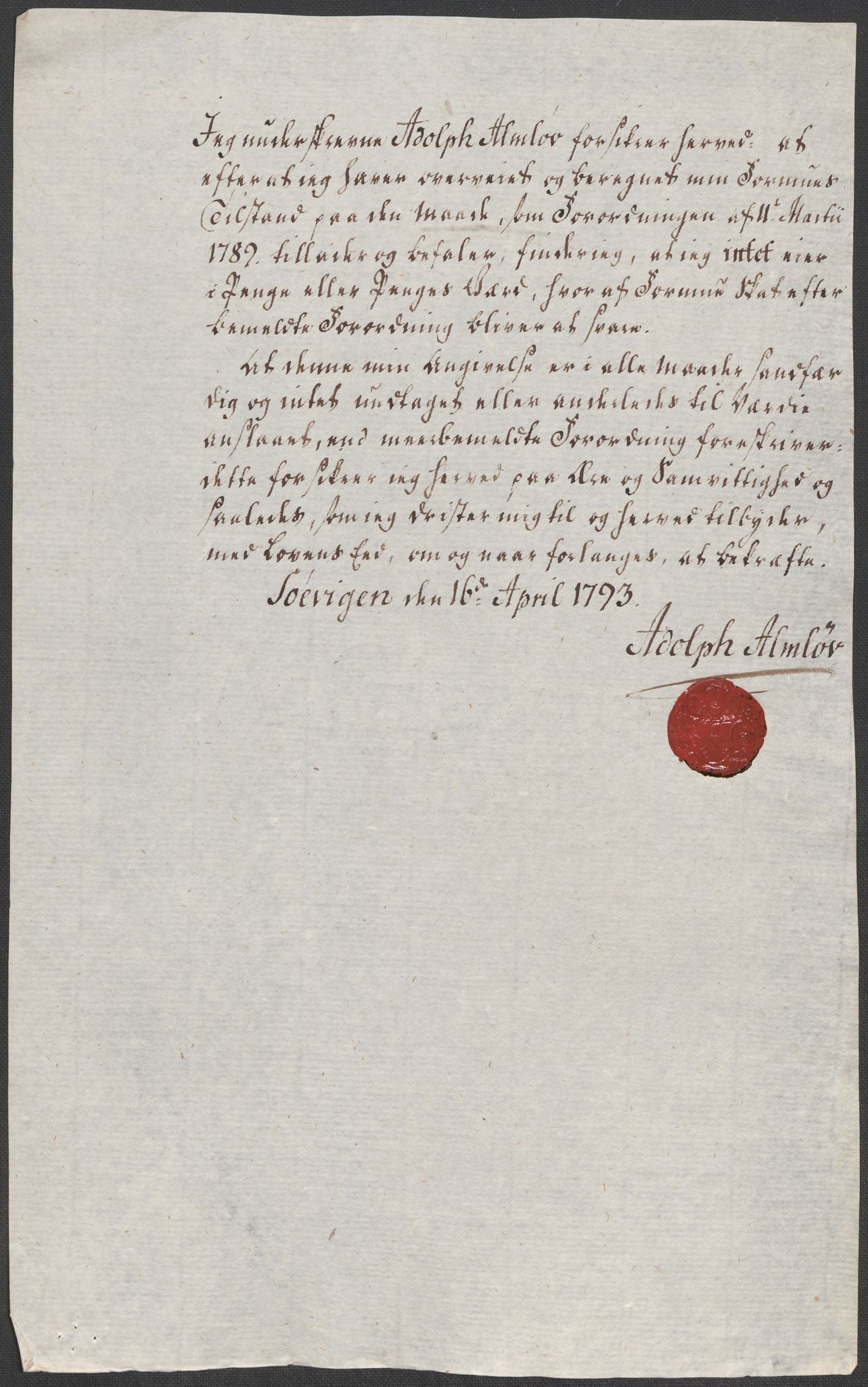 Rentekammeret inntil 1814, Reviderte regnskaper, Mindre regnskaper, AV/RA-EA-4068/Rf/Rfe/L0014: Helgeland fogderi, 1789, p. 36