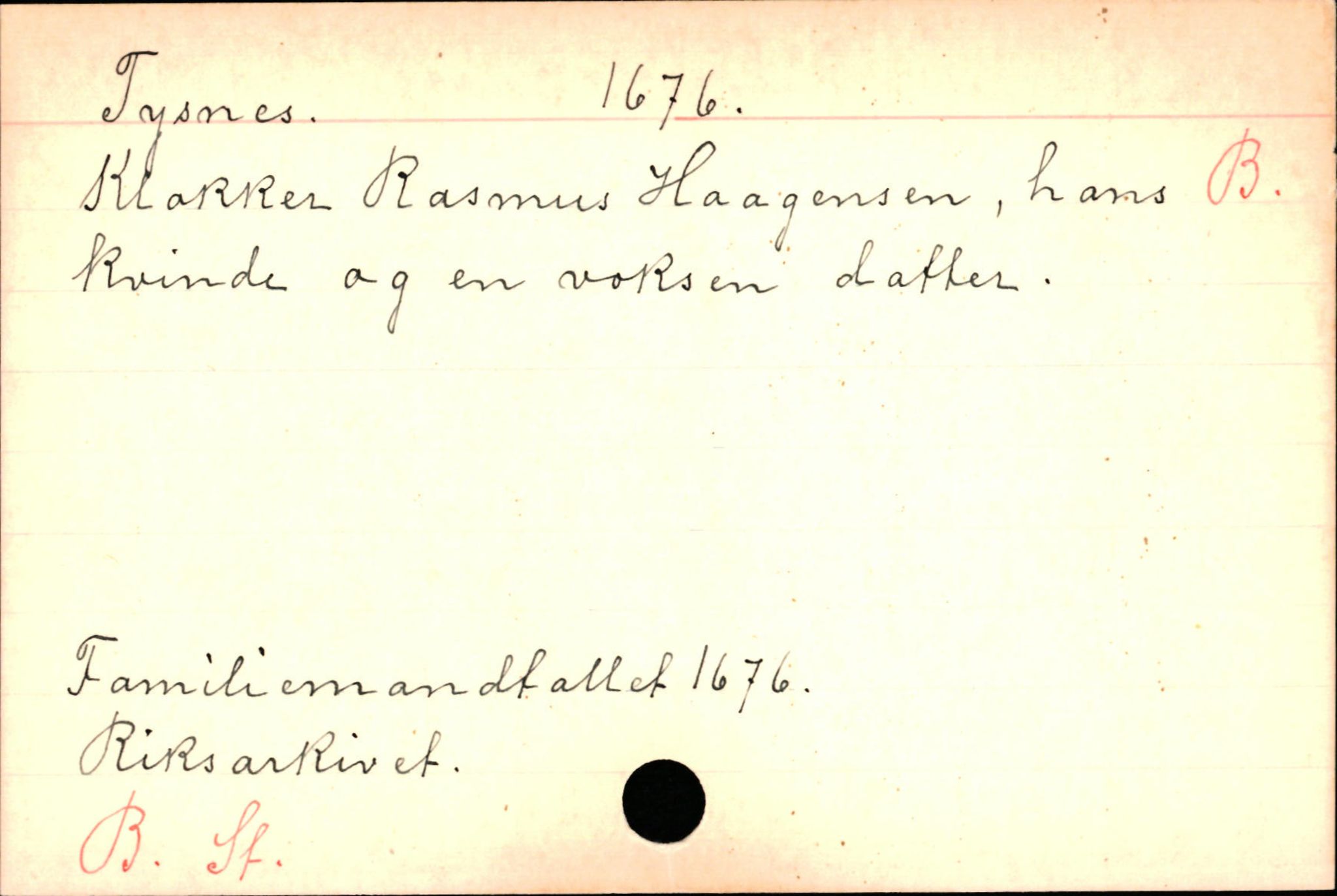 Haugen, Johannes - lærer, AV/SAB-SAB/PA-0036/01/L0001: Om klokkere og lærere, 1521-1904, p. 2507