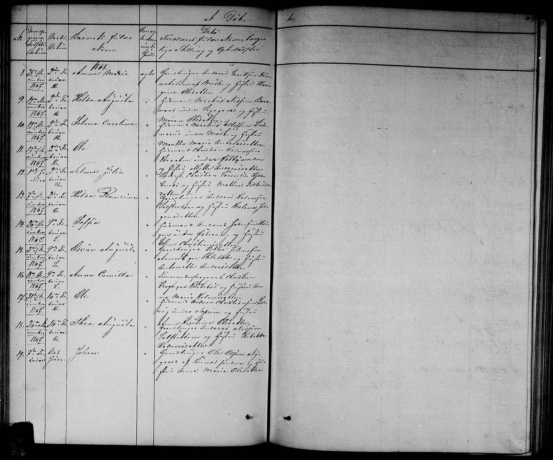 Høland prestekontor Kirkebøker, AV/SAO-A-10346a/G/Ga/L0005: Parish register (copy) no. I 5, 1862-1869, p. 107